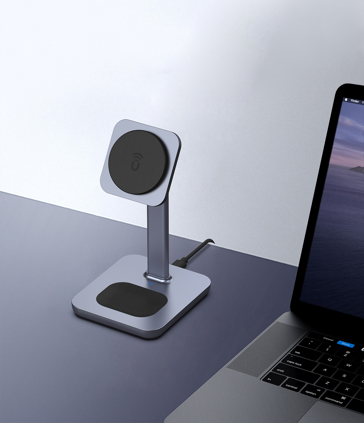 Night light wireless charging，