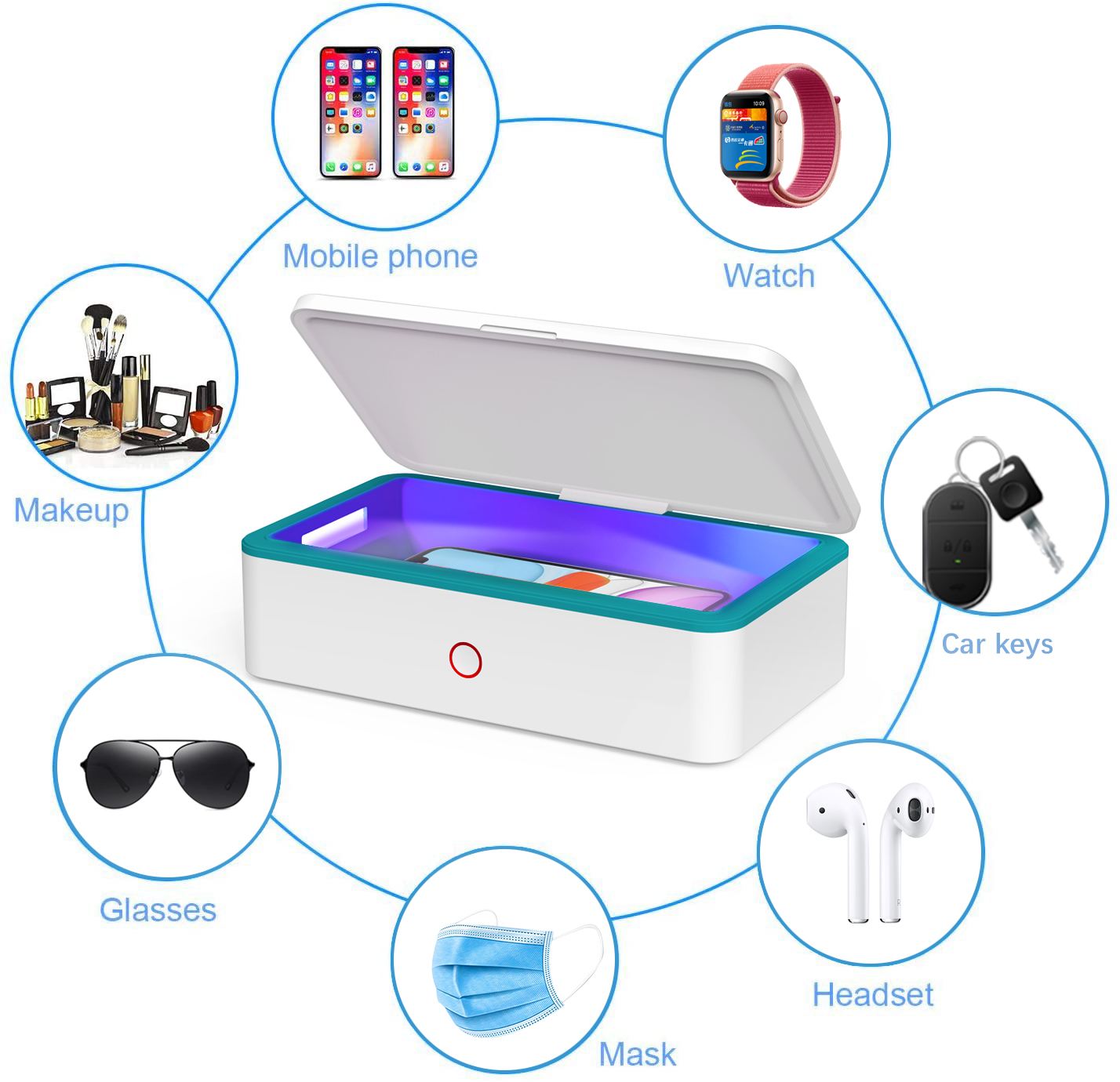 Sterilization box wireless charger，