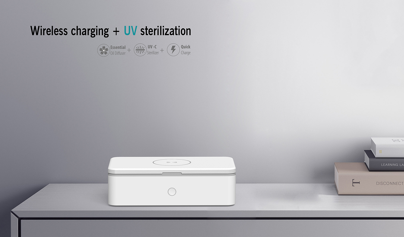 Sterilization box wireless charger，