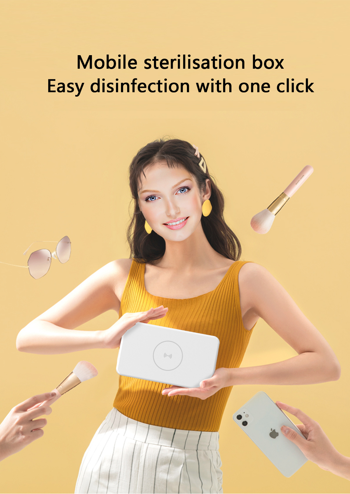 Sterilization box wireless charger，