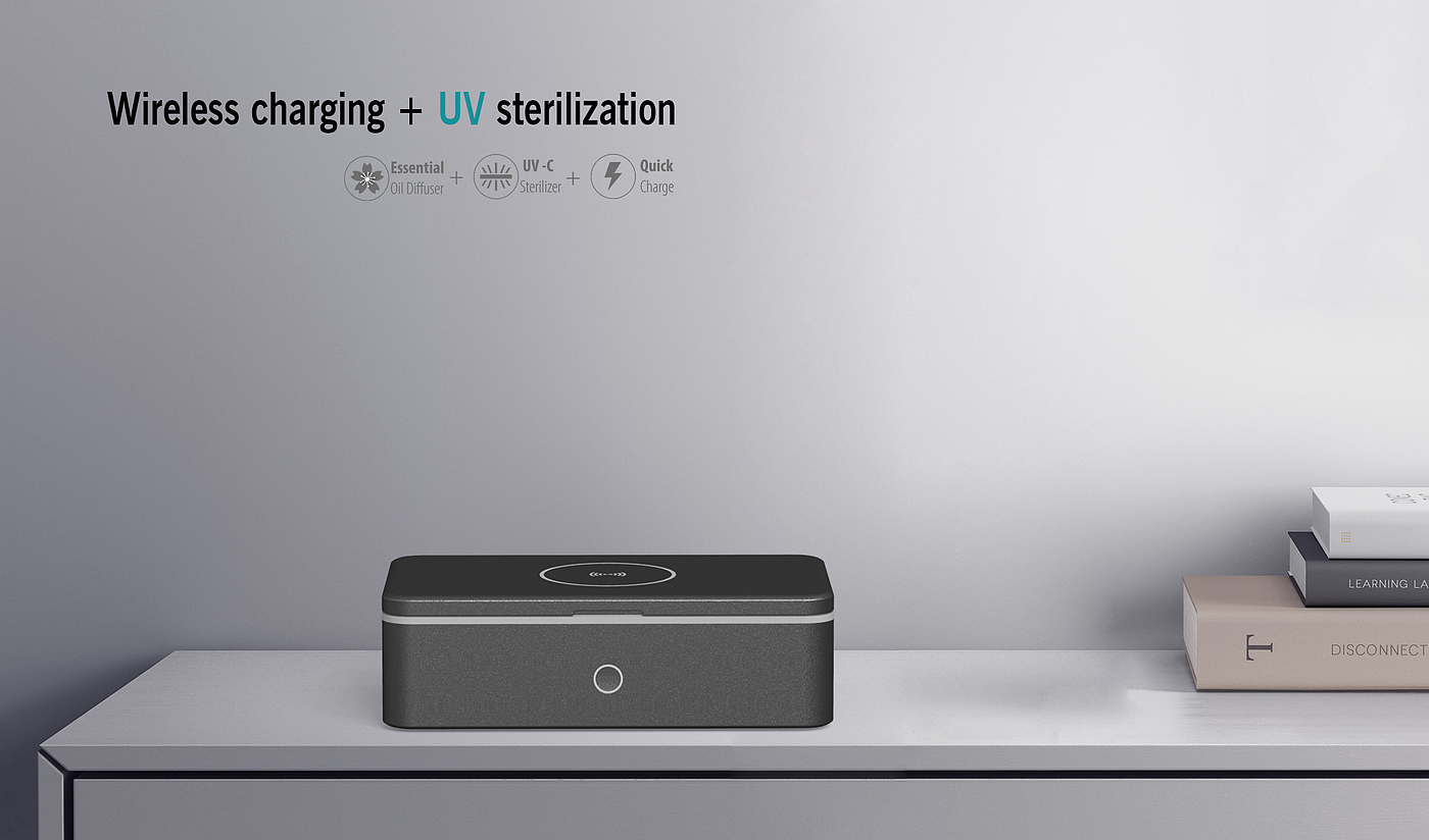 Sterilization box wireless charger，