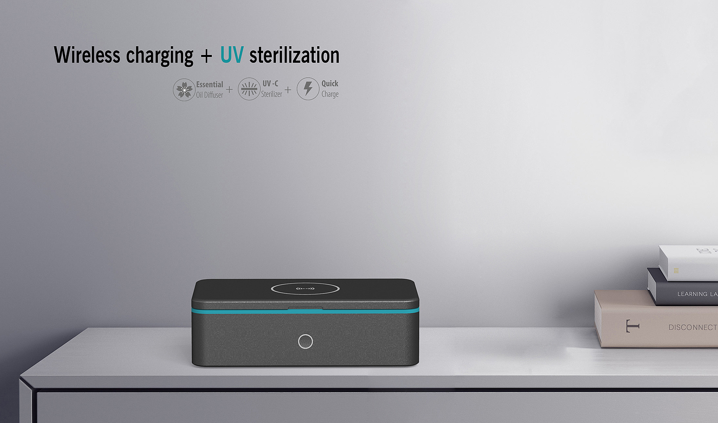 Sterilization box wireless charger，