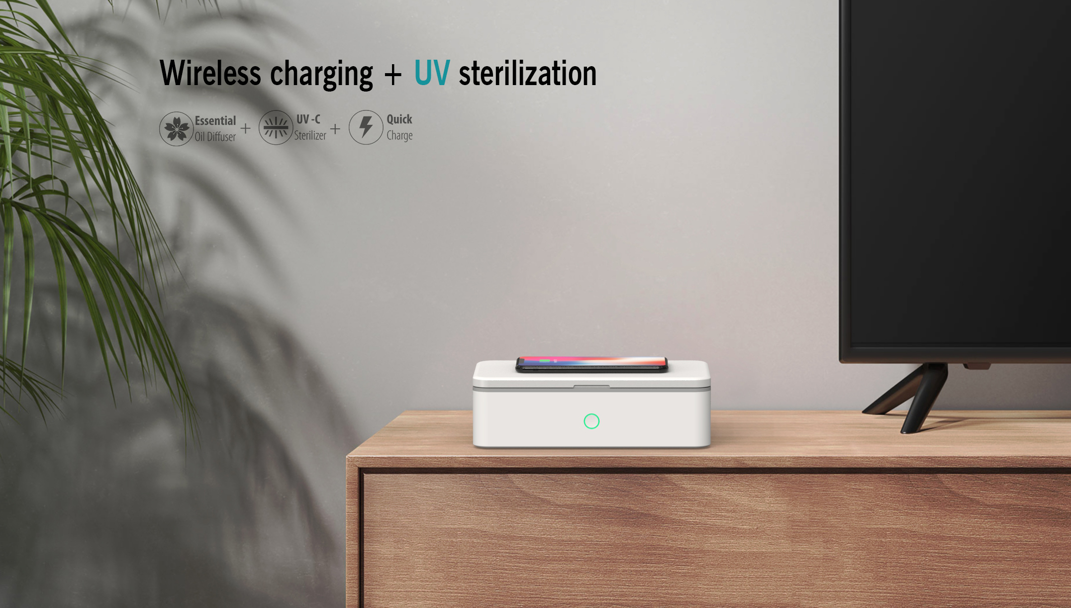 Sterilization box wireless charger，