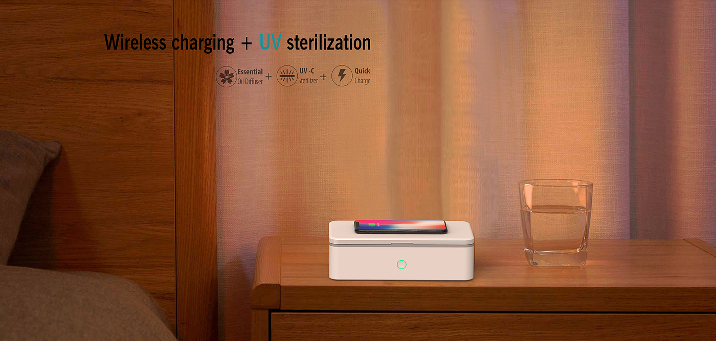 Sterilization box wireless charger，