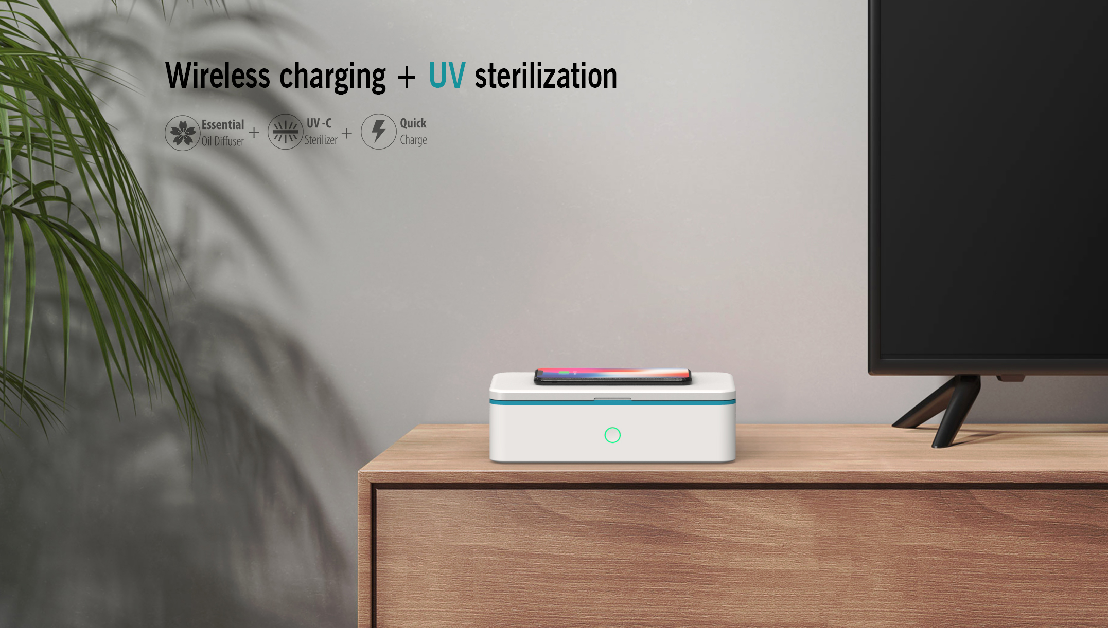 Sterilization box wireless charger，