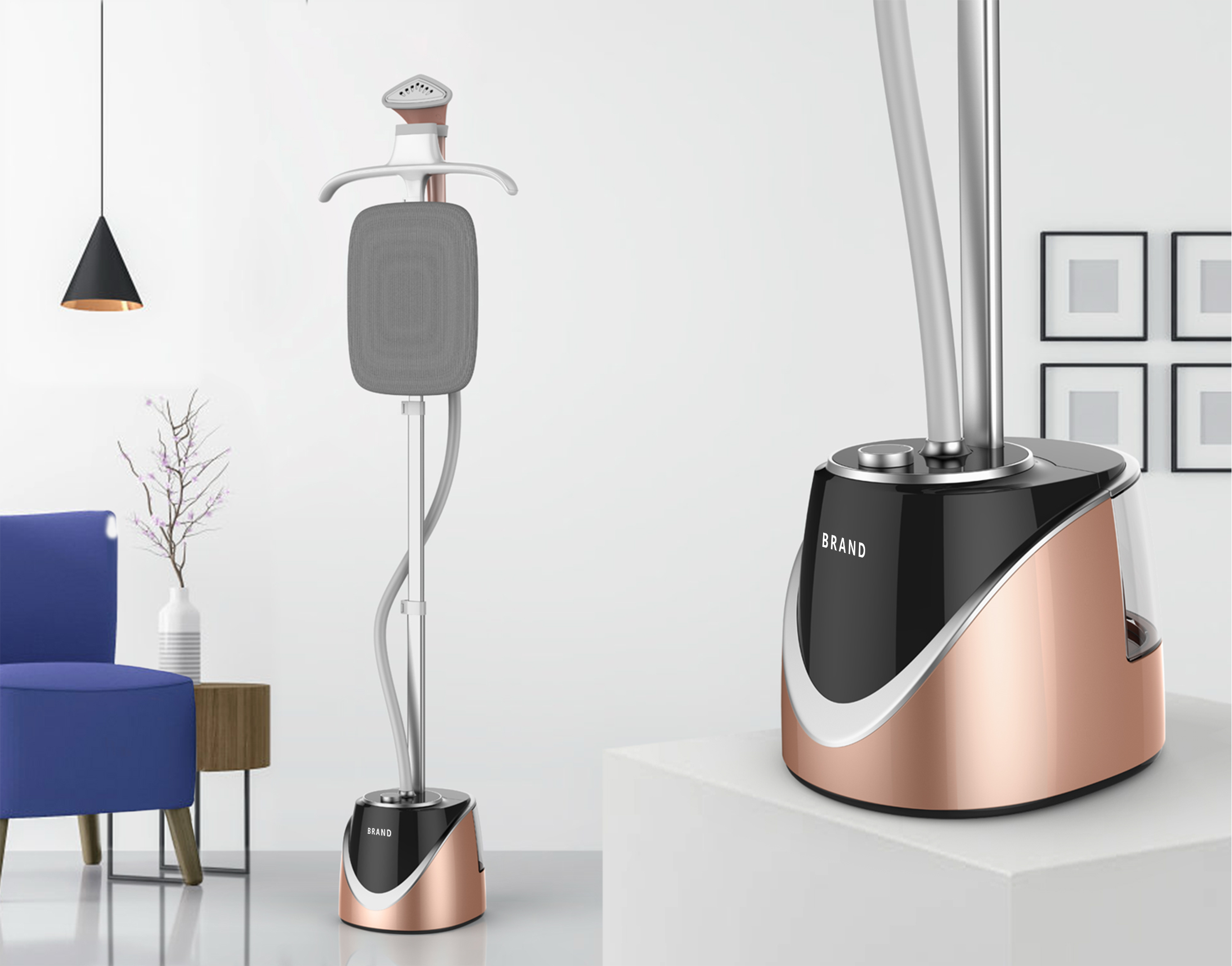 Hanging ironing machine，