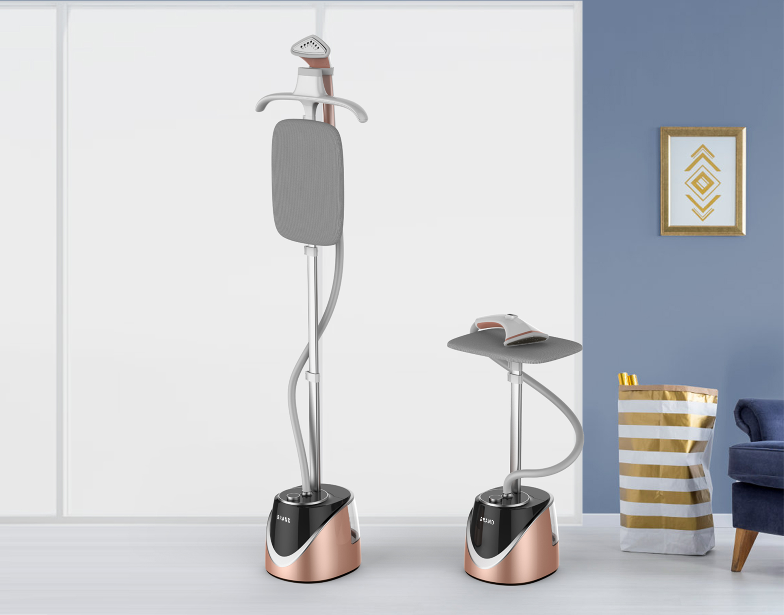 Hanging ironing machine，