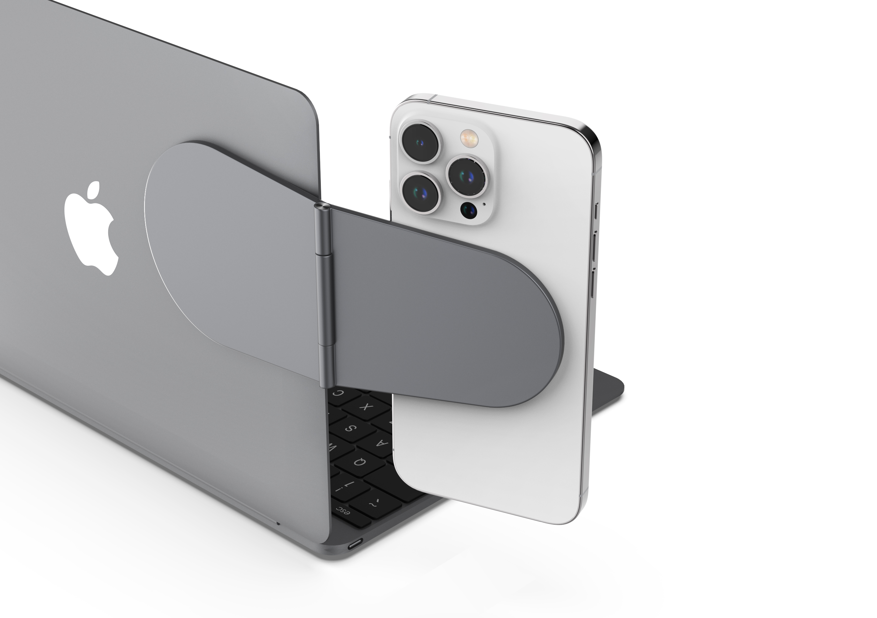 Magnetic suction mobile phone bracket，