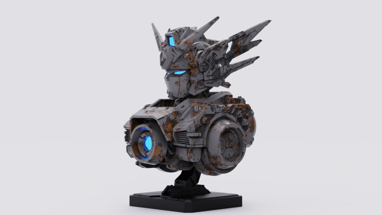 KEYSHOT rendering exercises, white mode plus rendering effect，