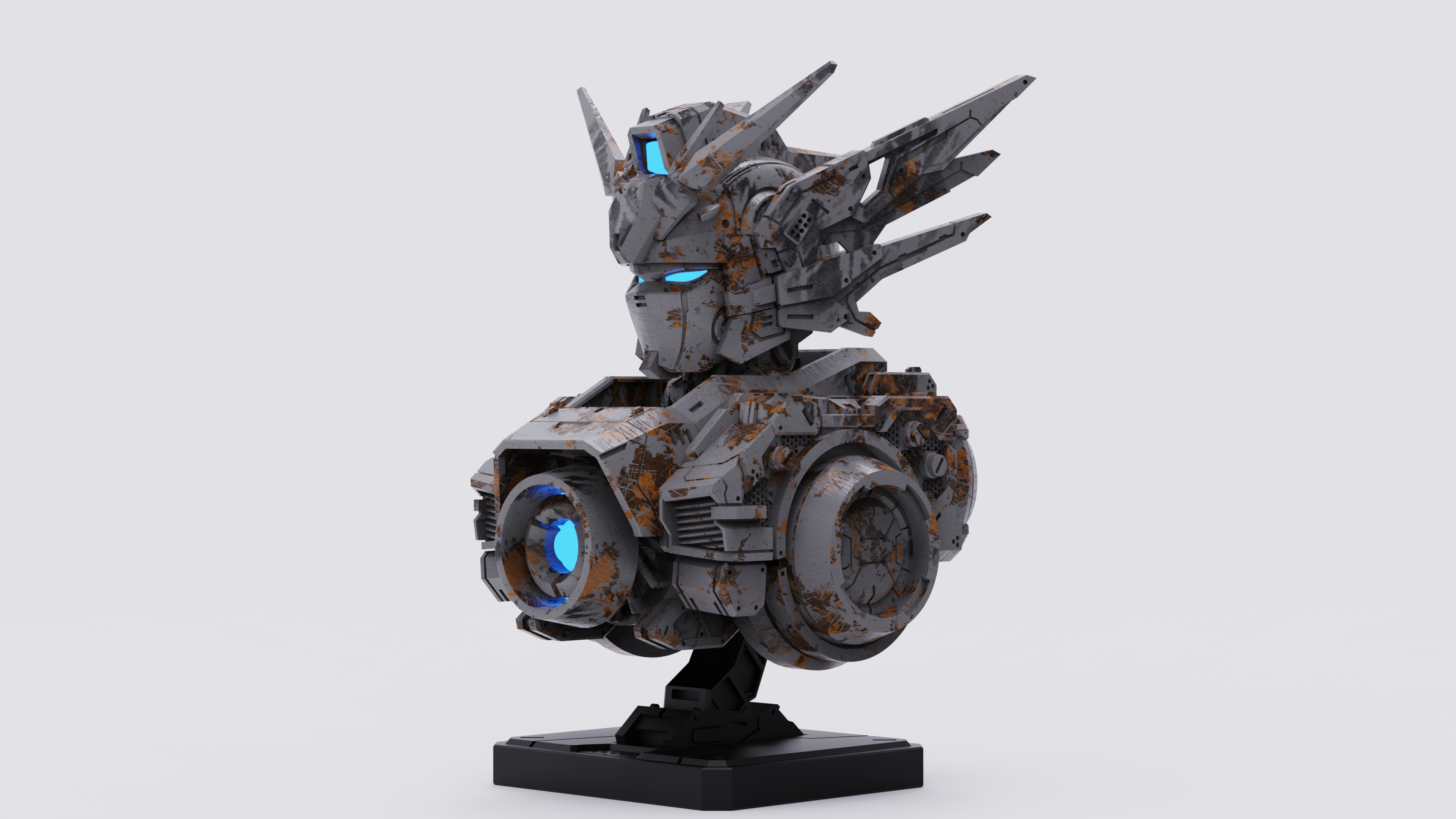 KEYSHOT rendering exercises, white mode plus rendering effect，