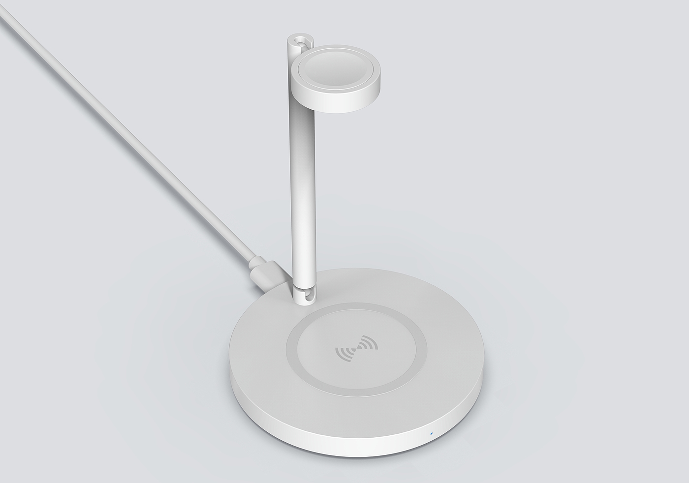 Watch mobile phone two-in-one wireless charging，