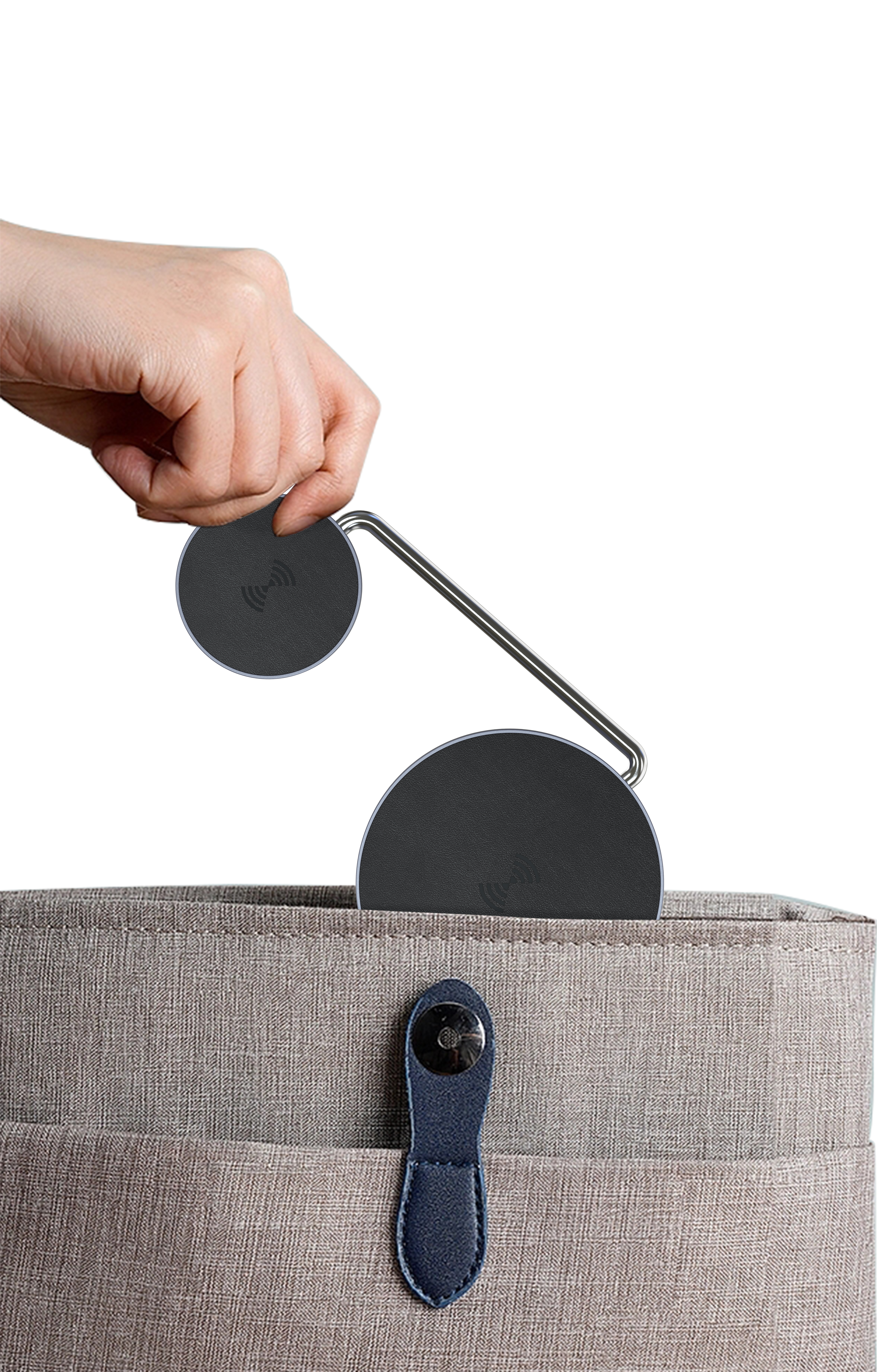 Watch mobile phone two-in-one wireless charging，