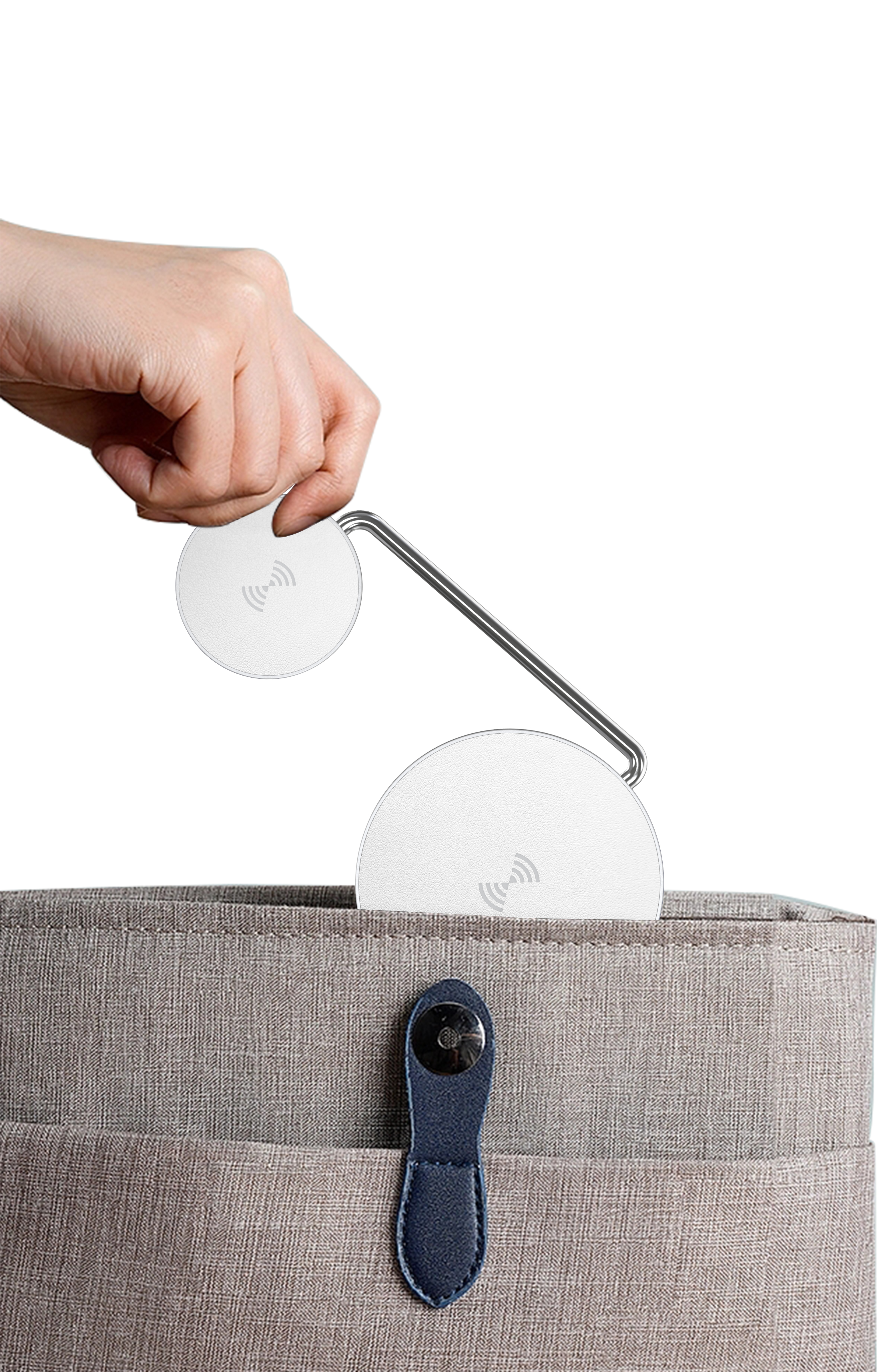 Watch mobile phone two-in-one wireless charging，