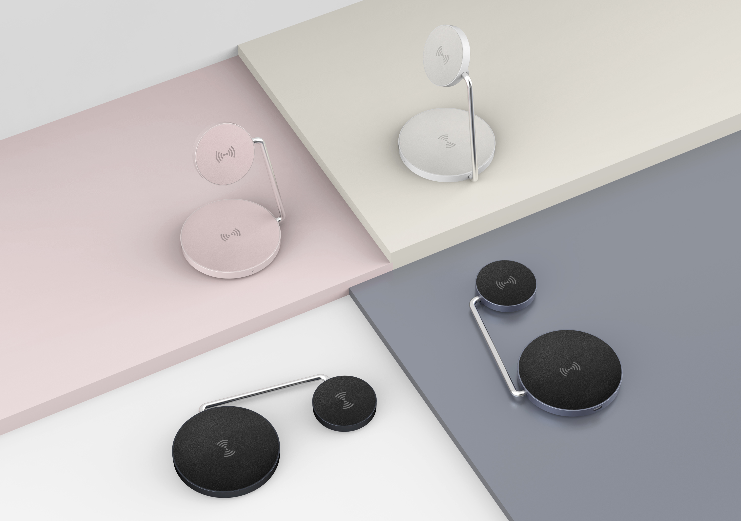 Watch mobile phone two-in-one wireless charging，