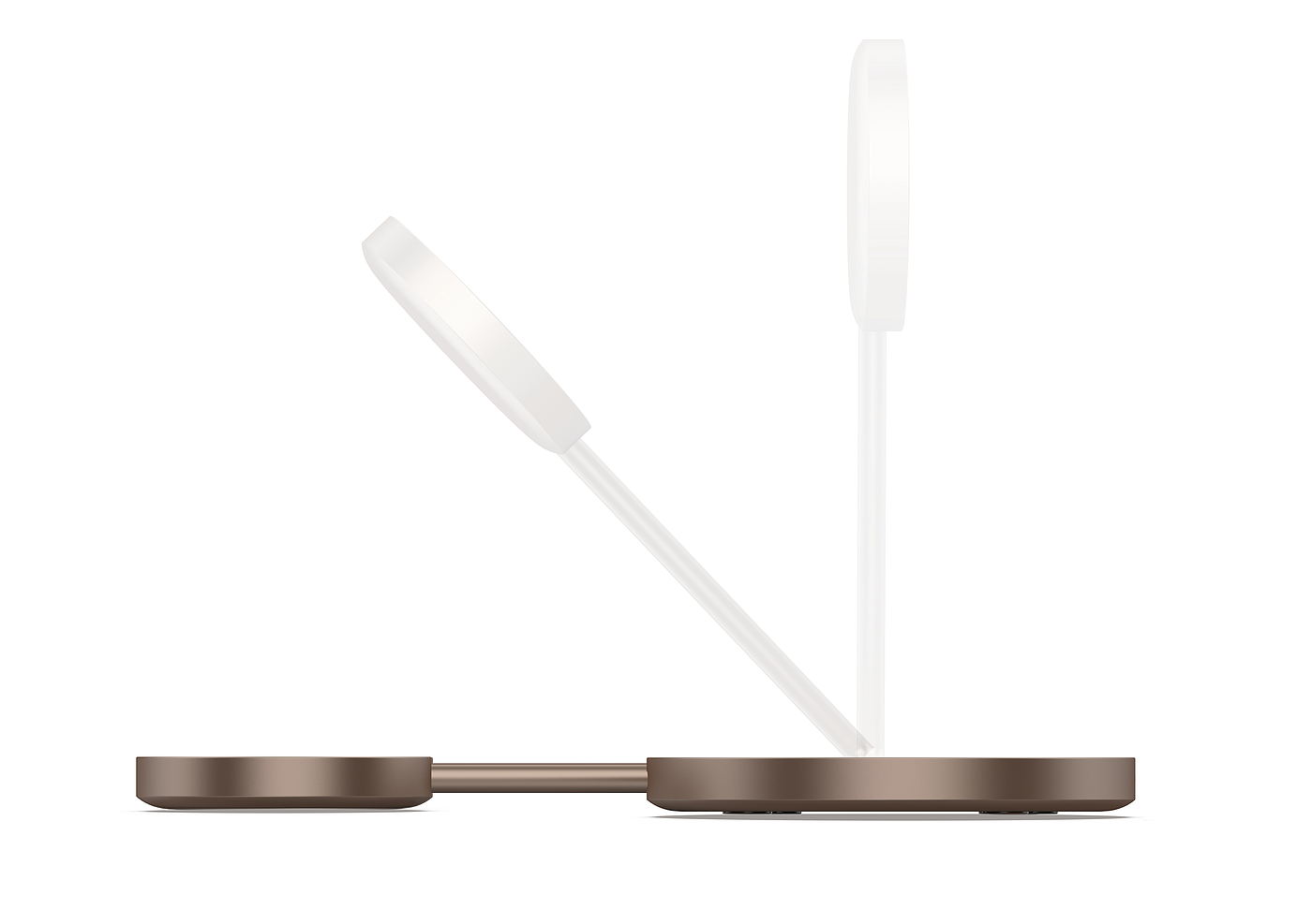 Watch mobile phone two-in-one wireless charging，
