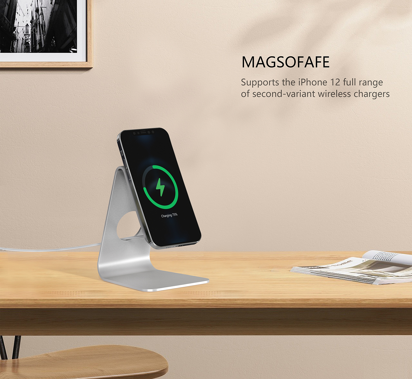 Apple original magnetic wireless charger，