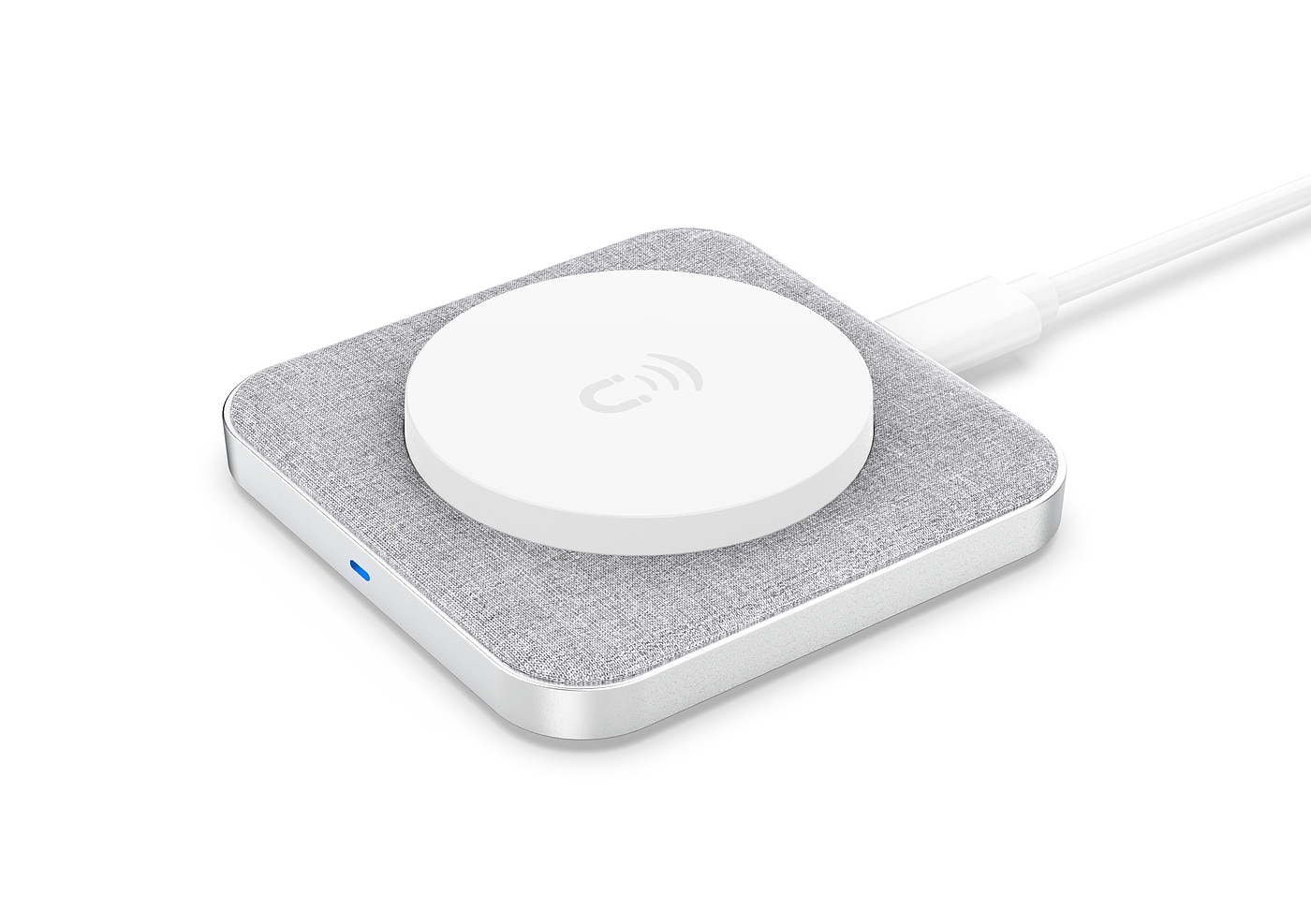 Magnetic suction wireless charging，