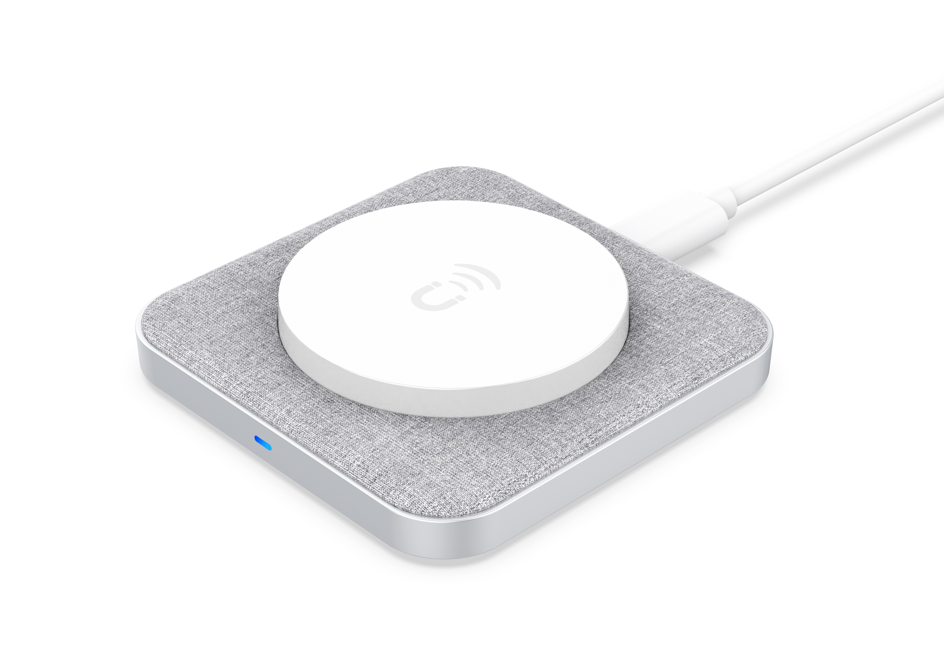 Magnetic suction wireless charging，