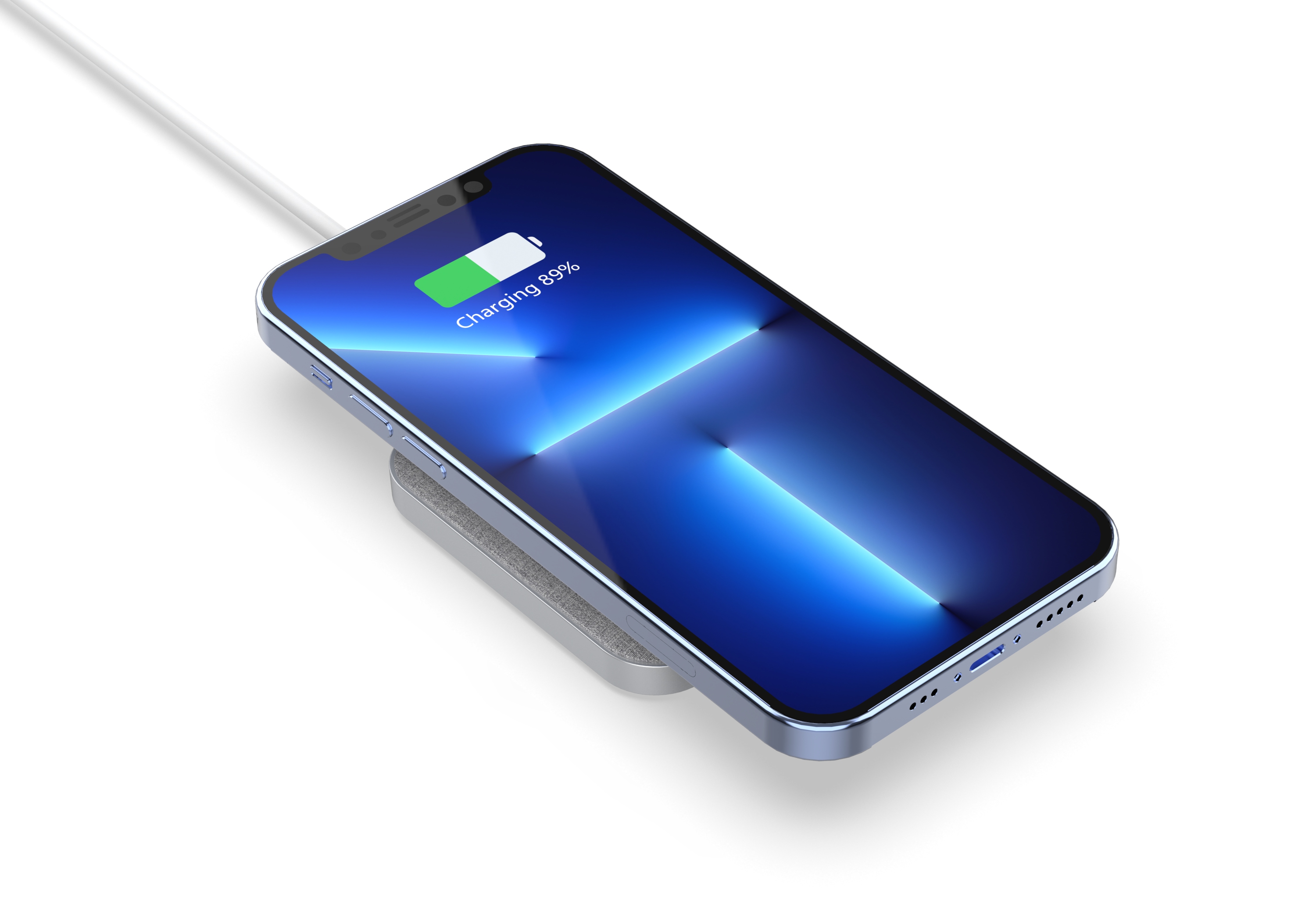 Magnetic suction wireless charging，