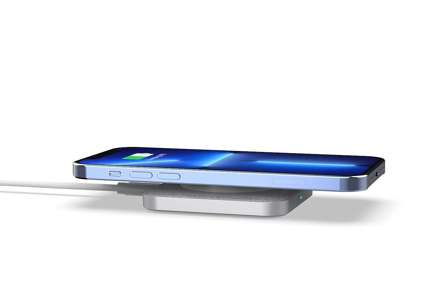 Magnetic suction wireless charging，
