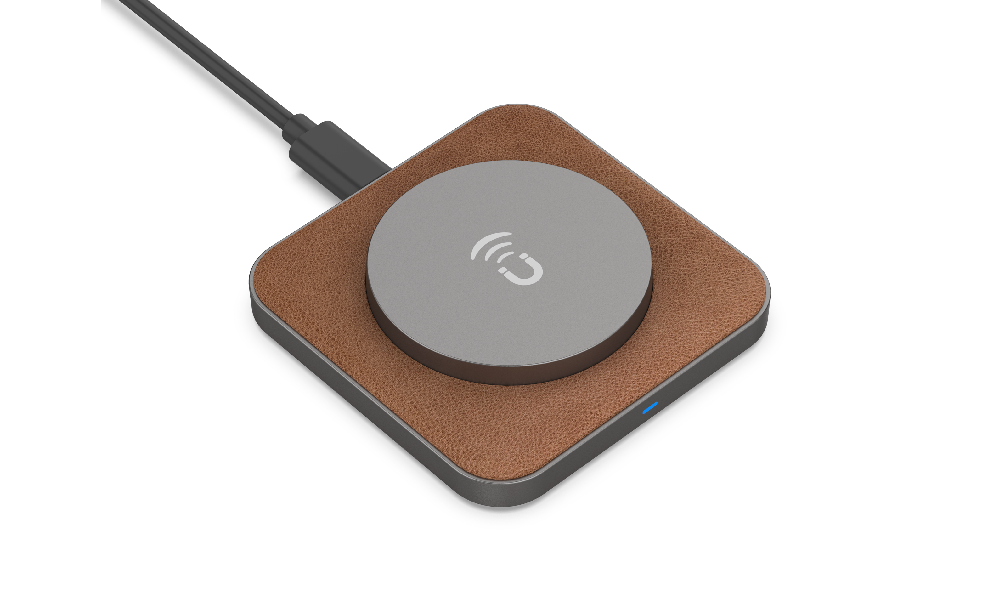 Magnetic suction wireless charging，