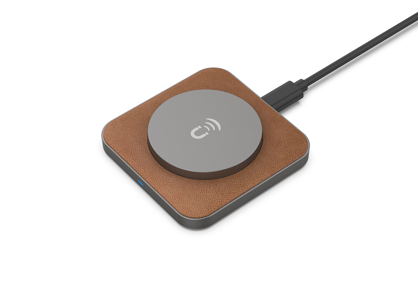Magnetic suction wireless charging，