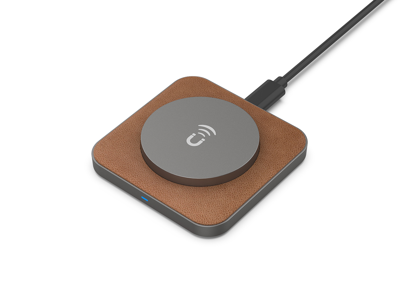 Magnetic suction wireless charging，