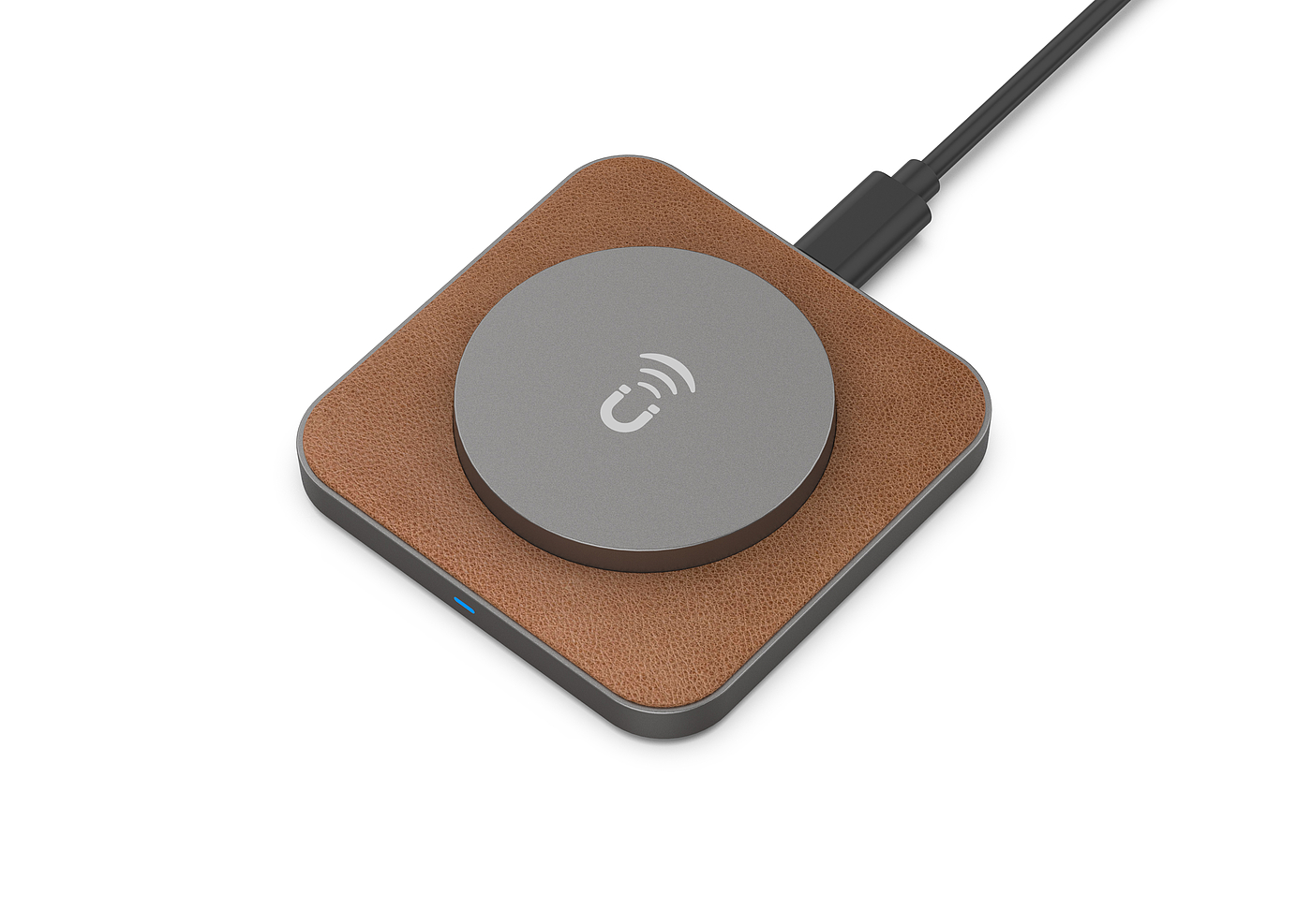 Magnetic suction wireless charging，