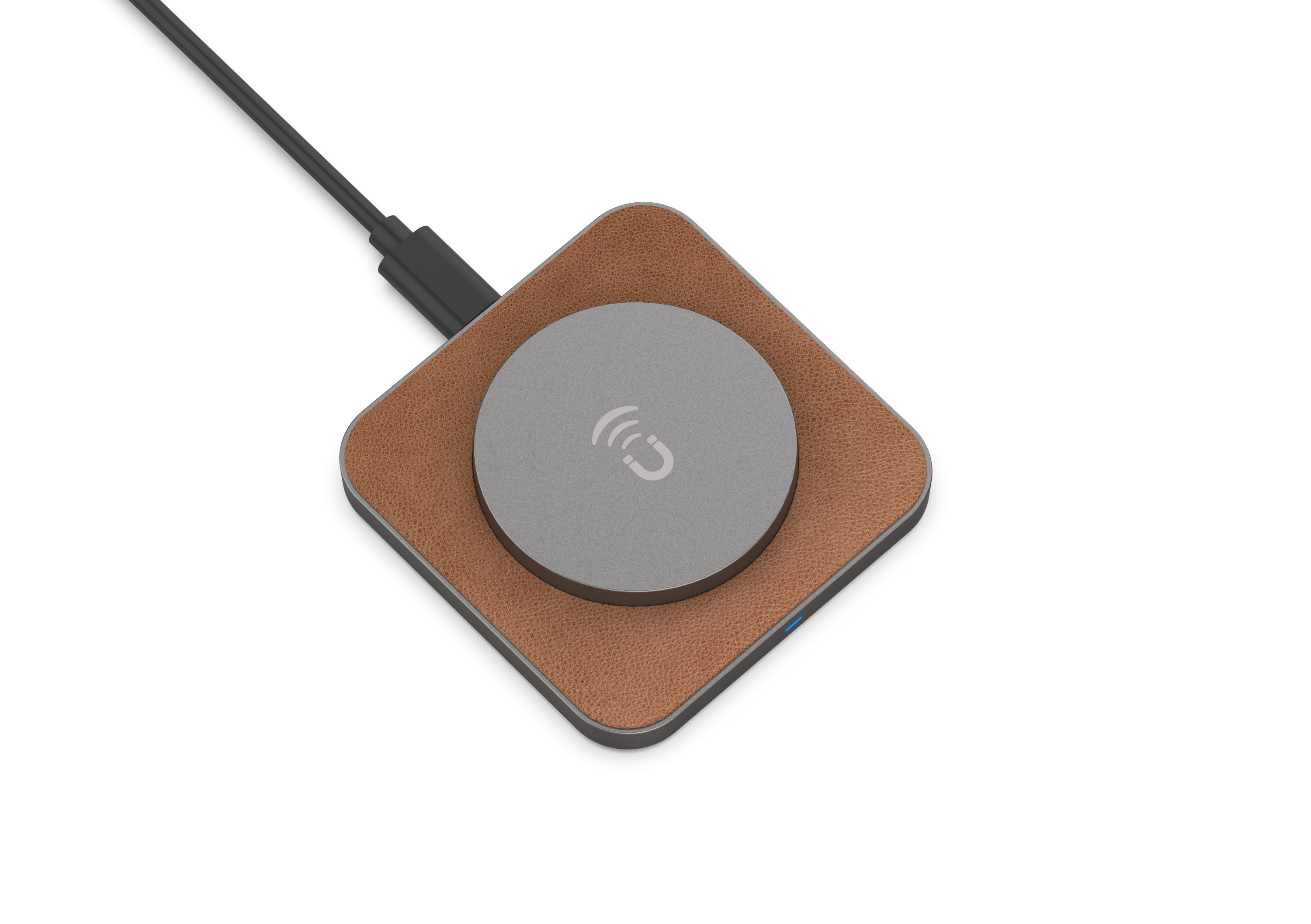 Magnetic suction wireless charging，