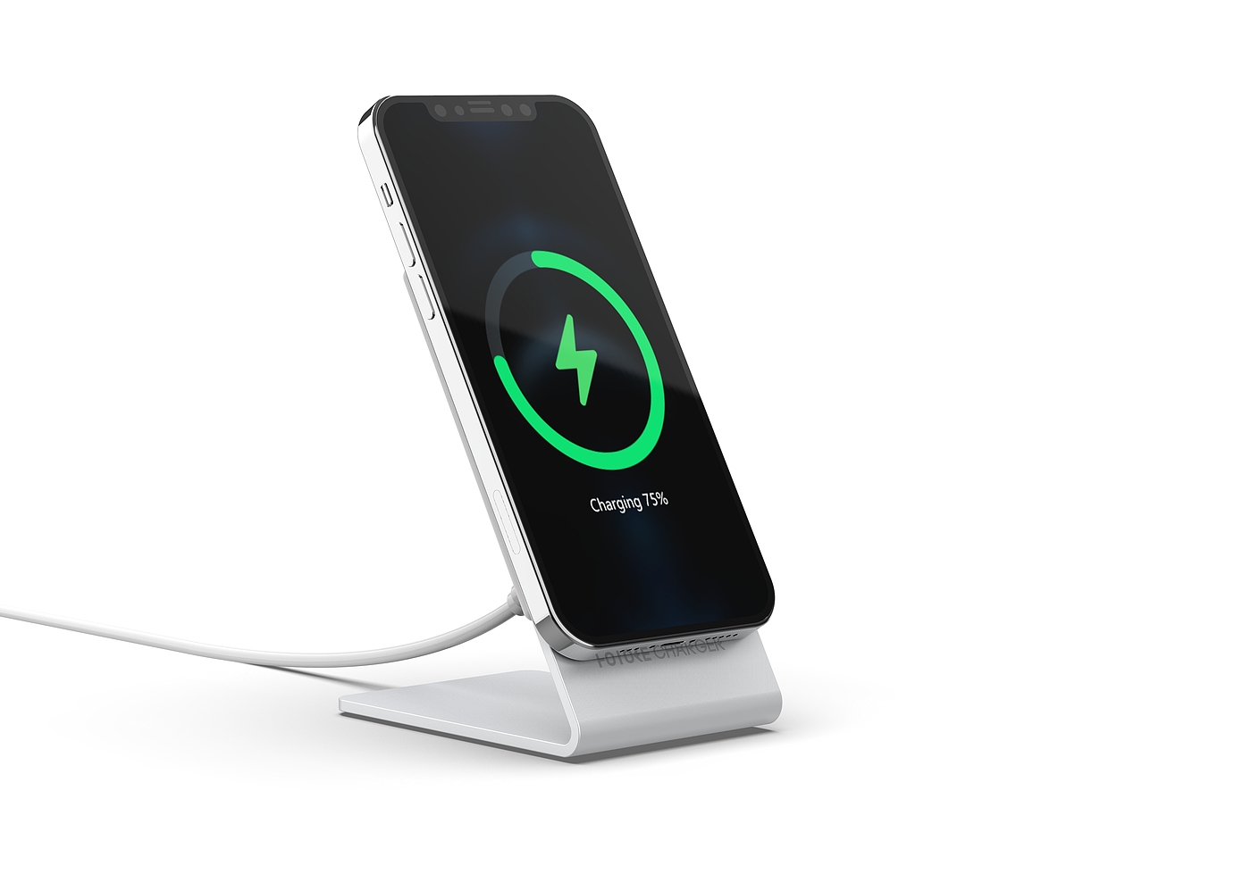 Magnetic suction wireless charging，