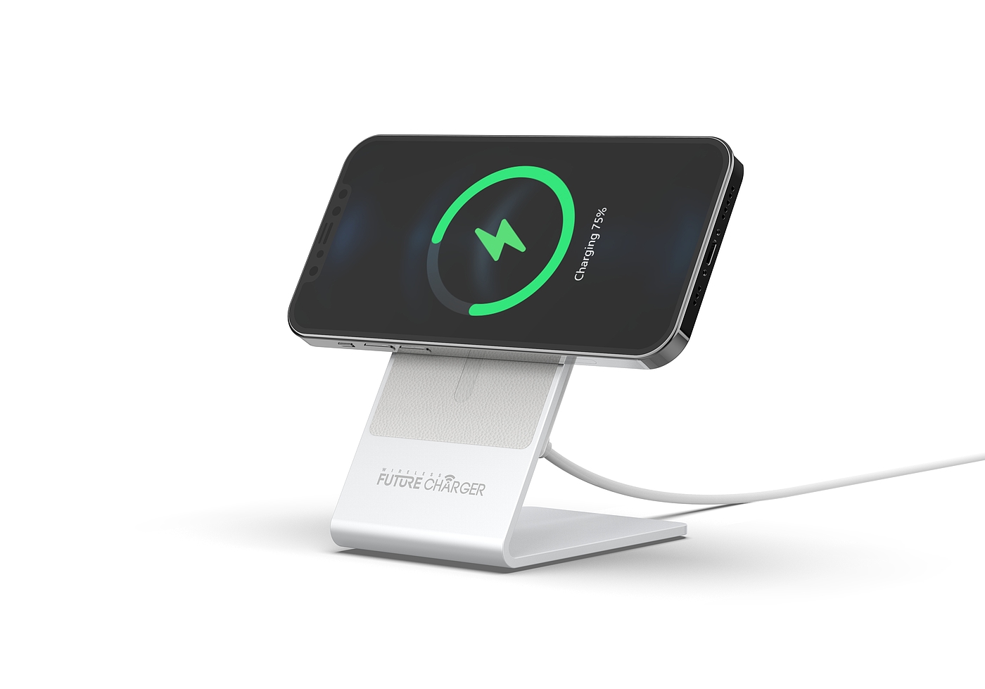 Magnetic suction wireless charging，