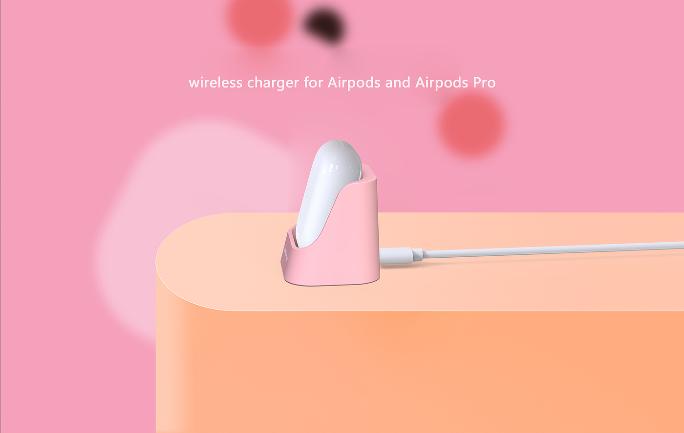 Apple headset wireless charging，