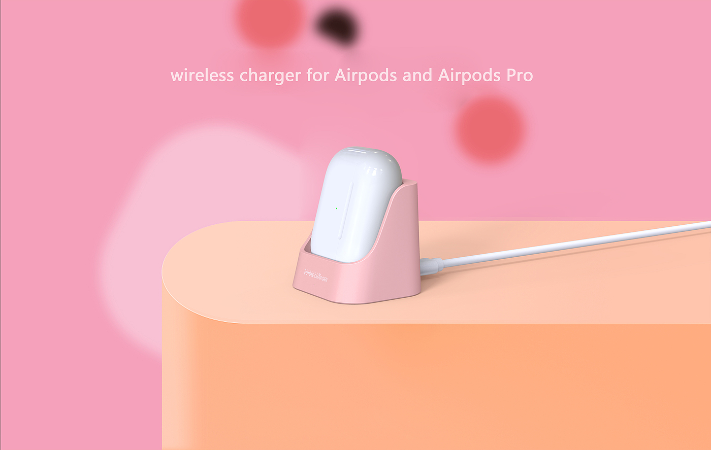 Apple headset wireless charging，