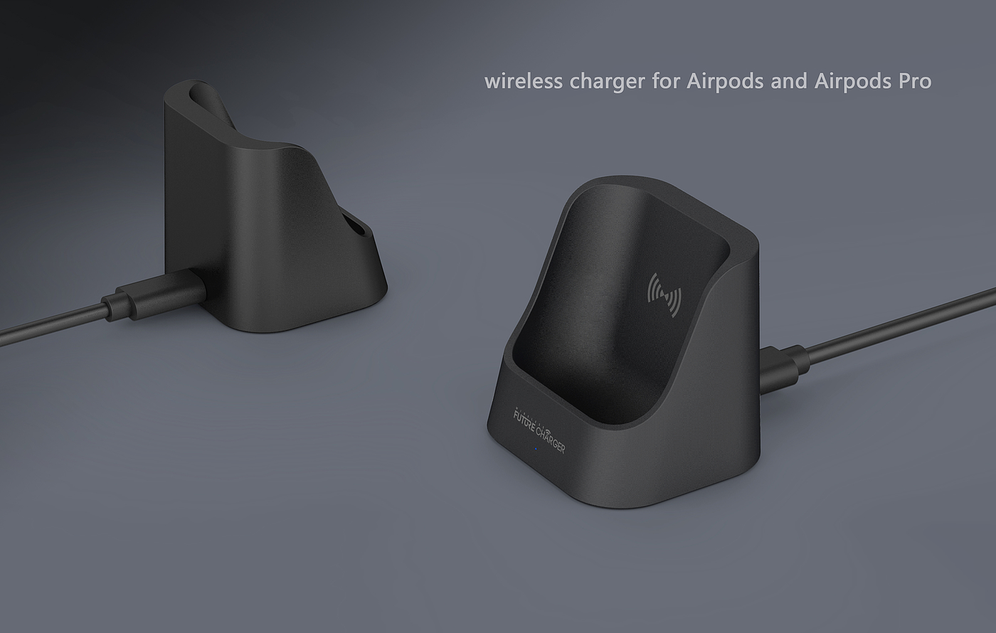 Apple headset wireless charging，