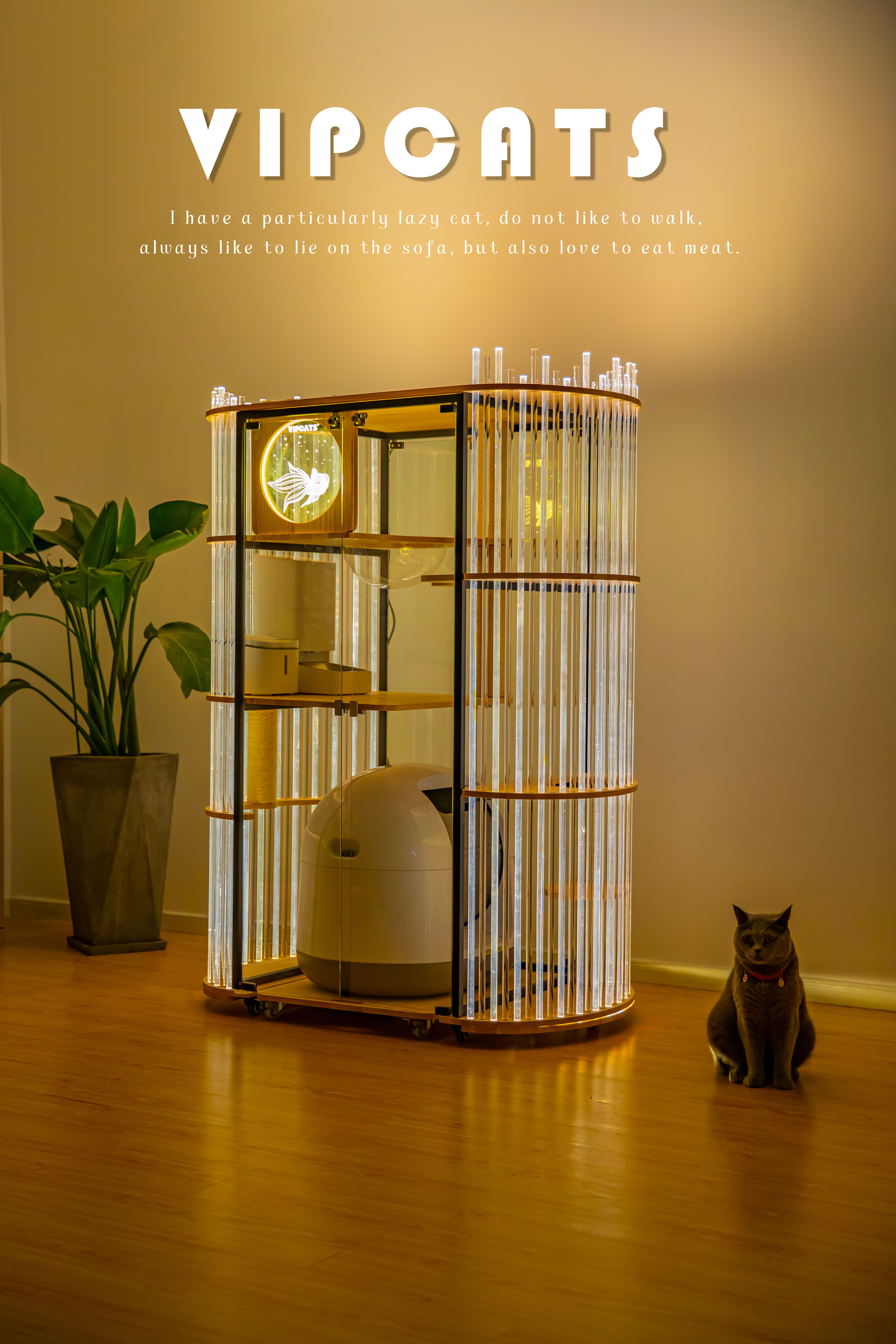 Cat Villa，Cat Villa Crystal Palace，Cat products，Pet Supplies & Pet，industrial design，product design，