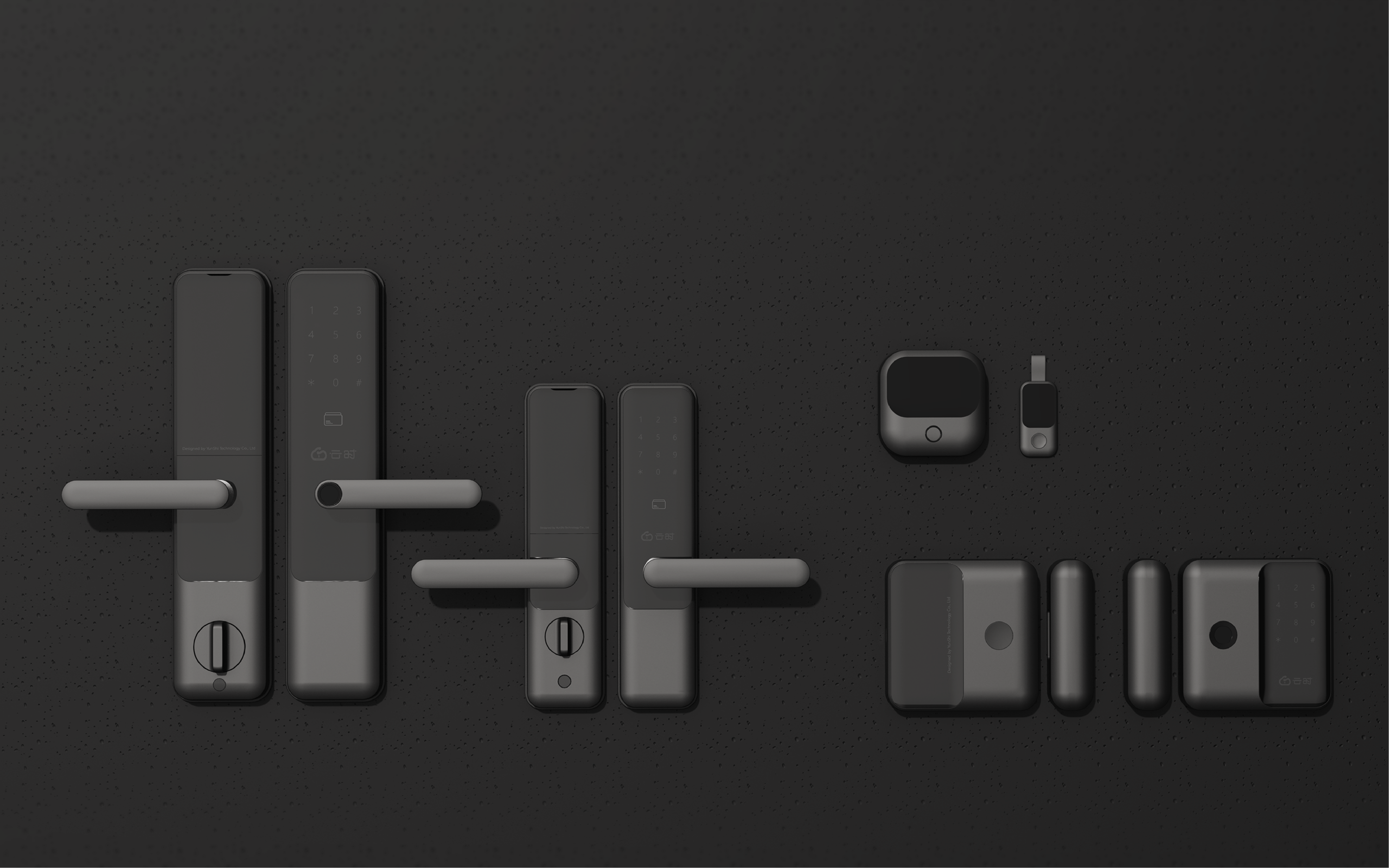 Network Management，SMART LOCK，System Scheme，Intelligent door lock，Glass lock，Network Management，