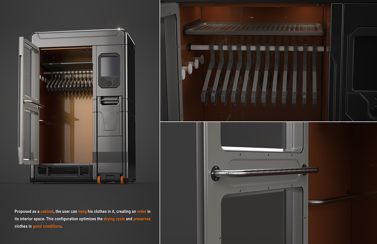 Household Electric Appliances，conceptual design，dryer，EVO，