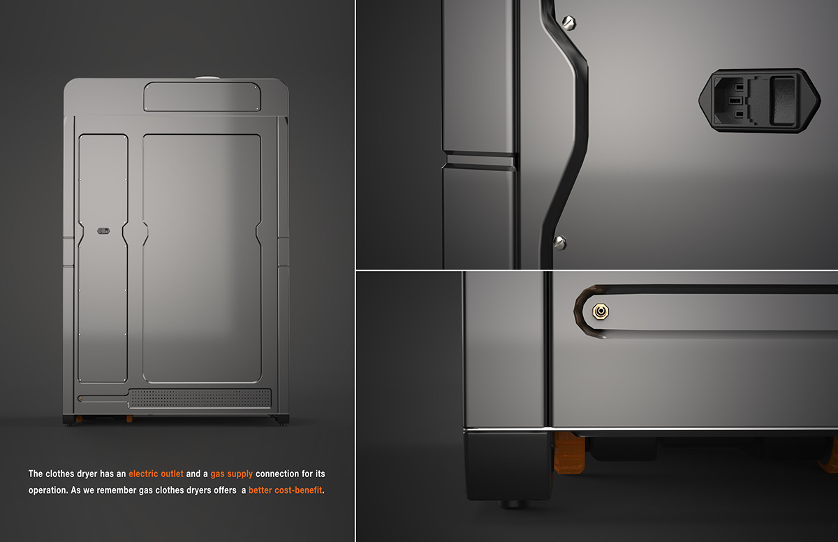 Household Electric Appliances，conceptual design，dryer，EVO，