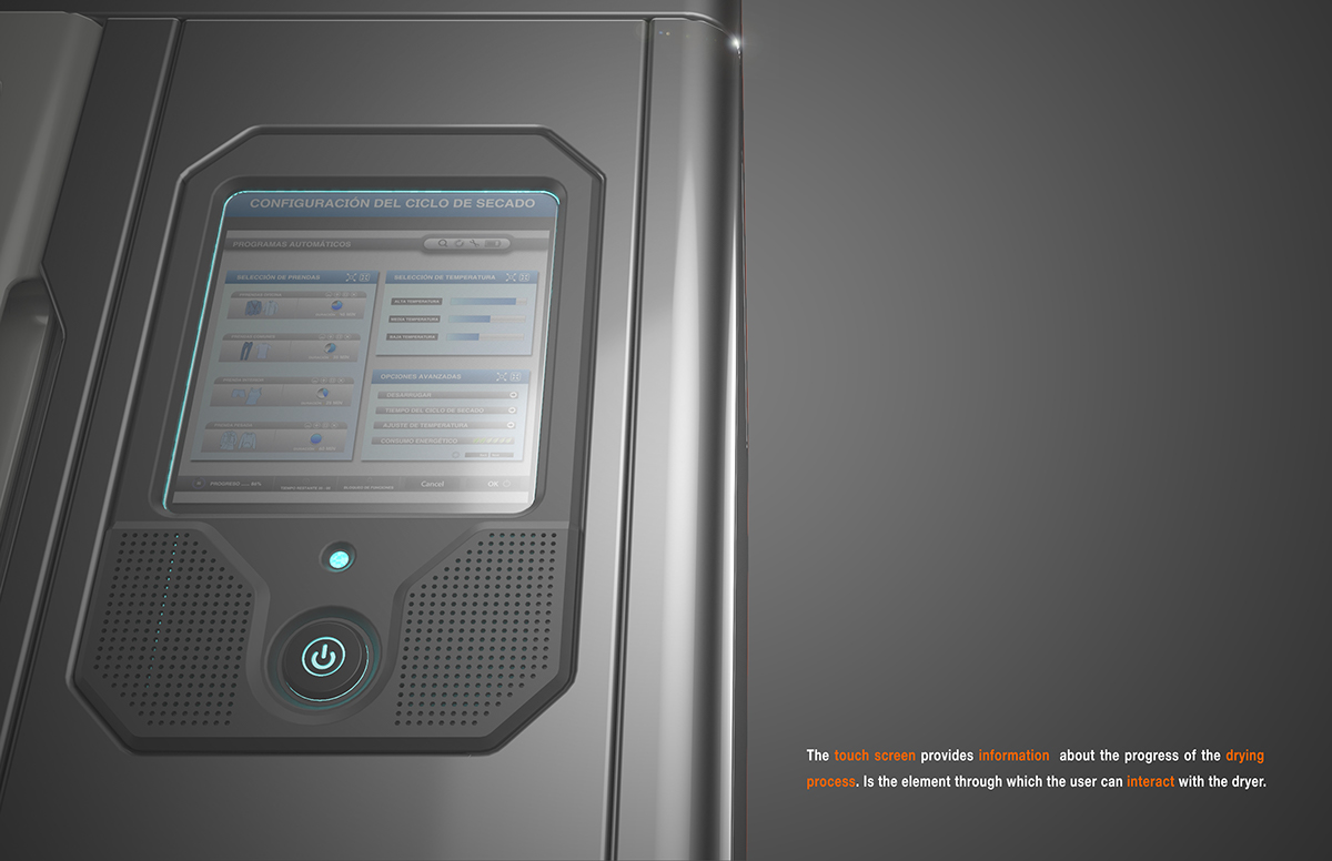 Household Electric Appliances，conceptual design，dryer，EVO，