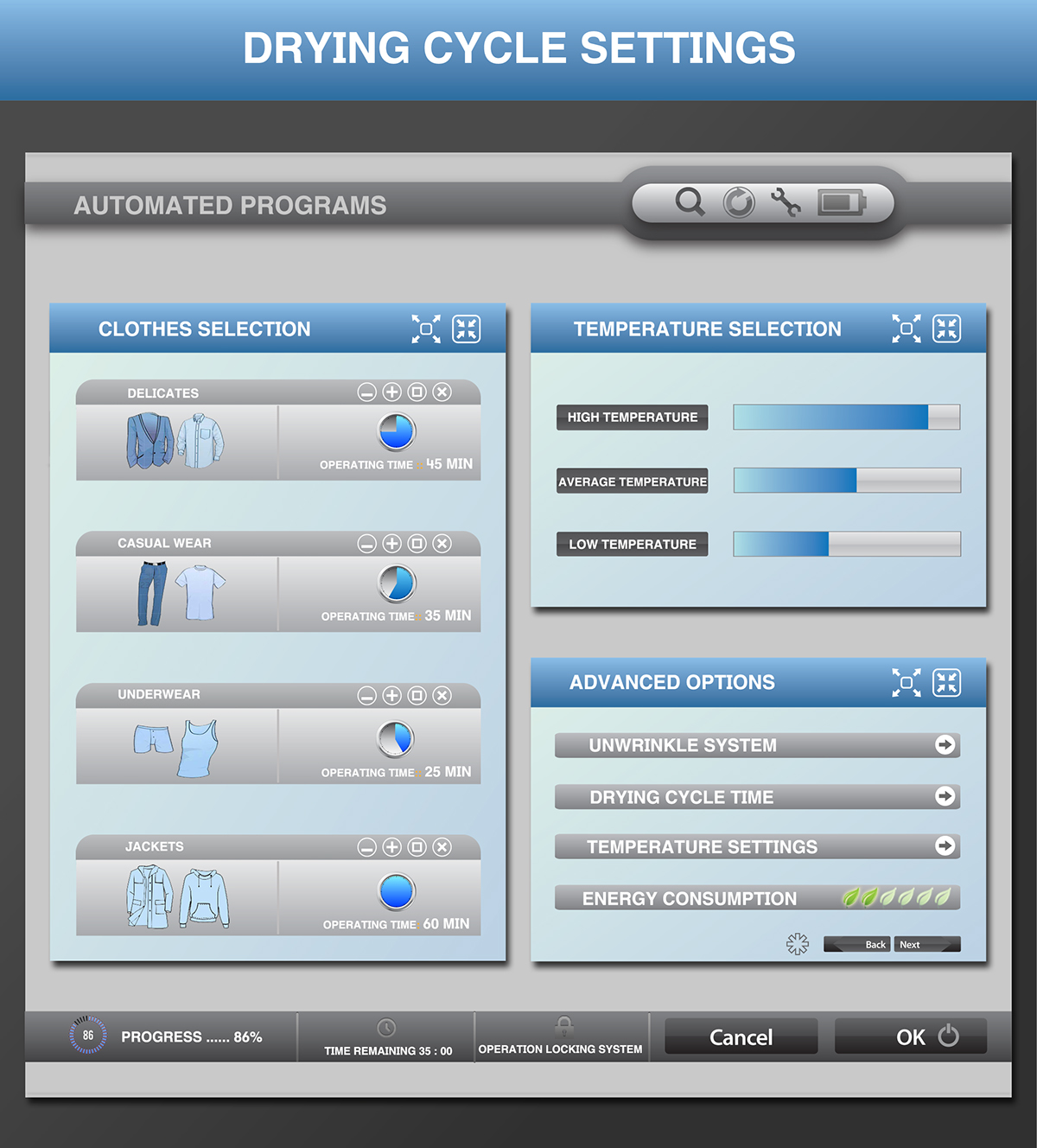 Household Electric Appliances，conceptual design，dryer，EVO，