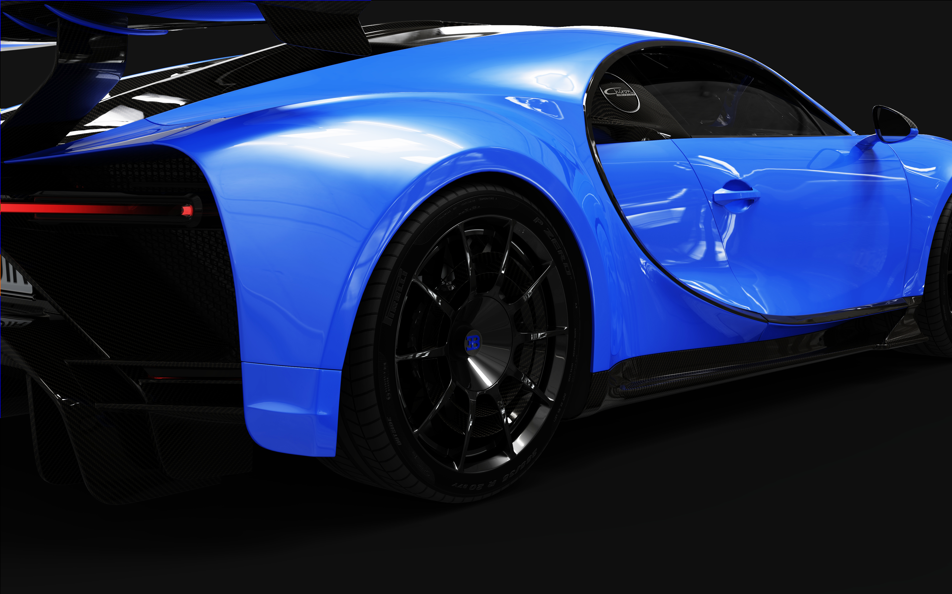 Bugatti，vehicle，automobile，Render，Super run，