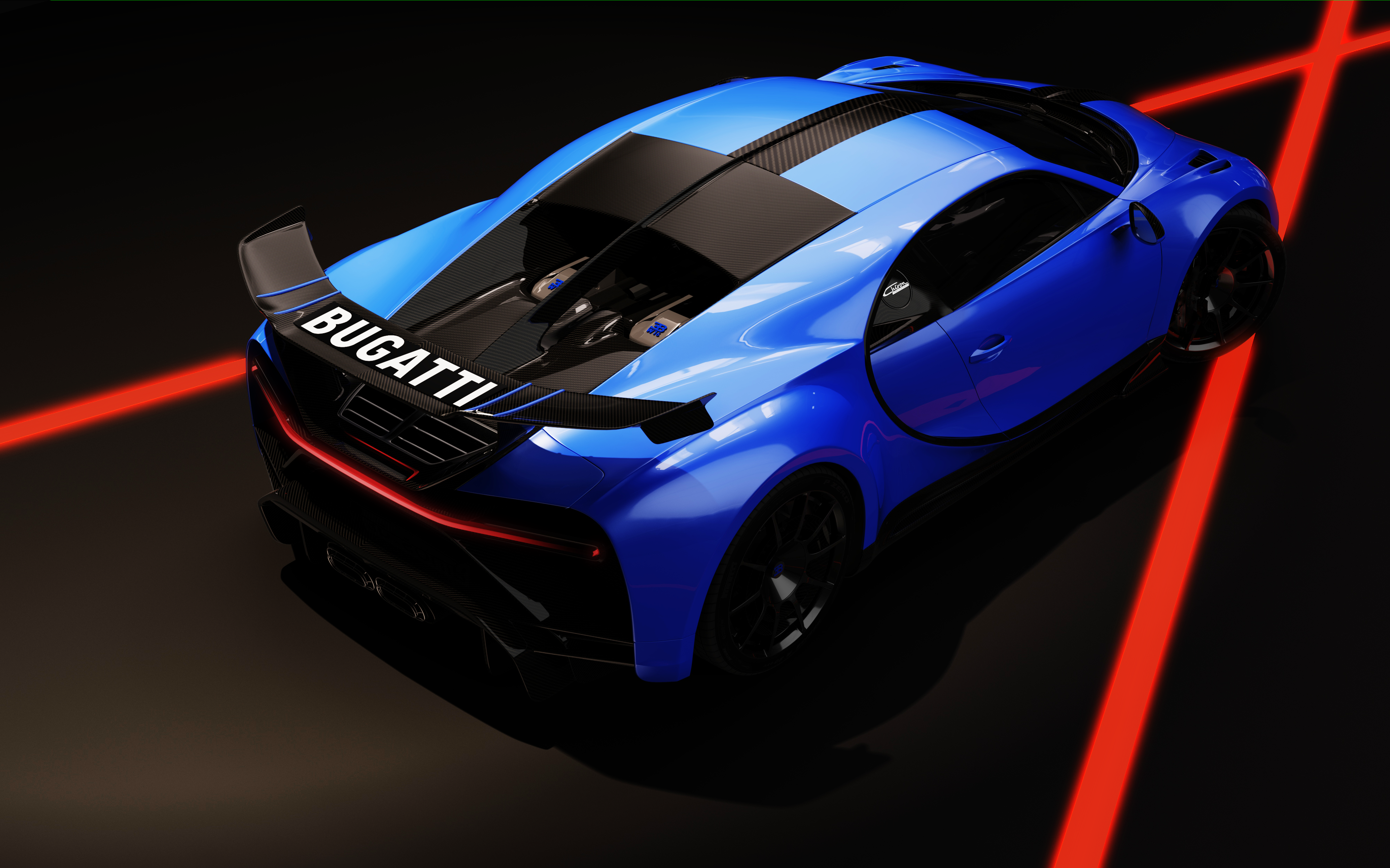 Bugatti，vehicle，automobile，Render，Super run，