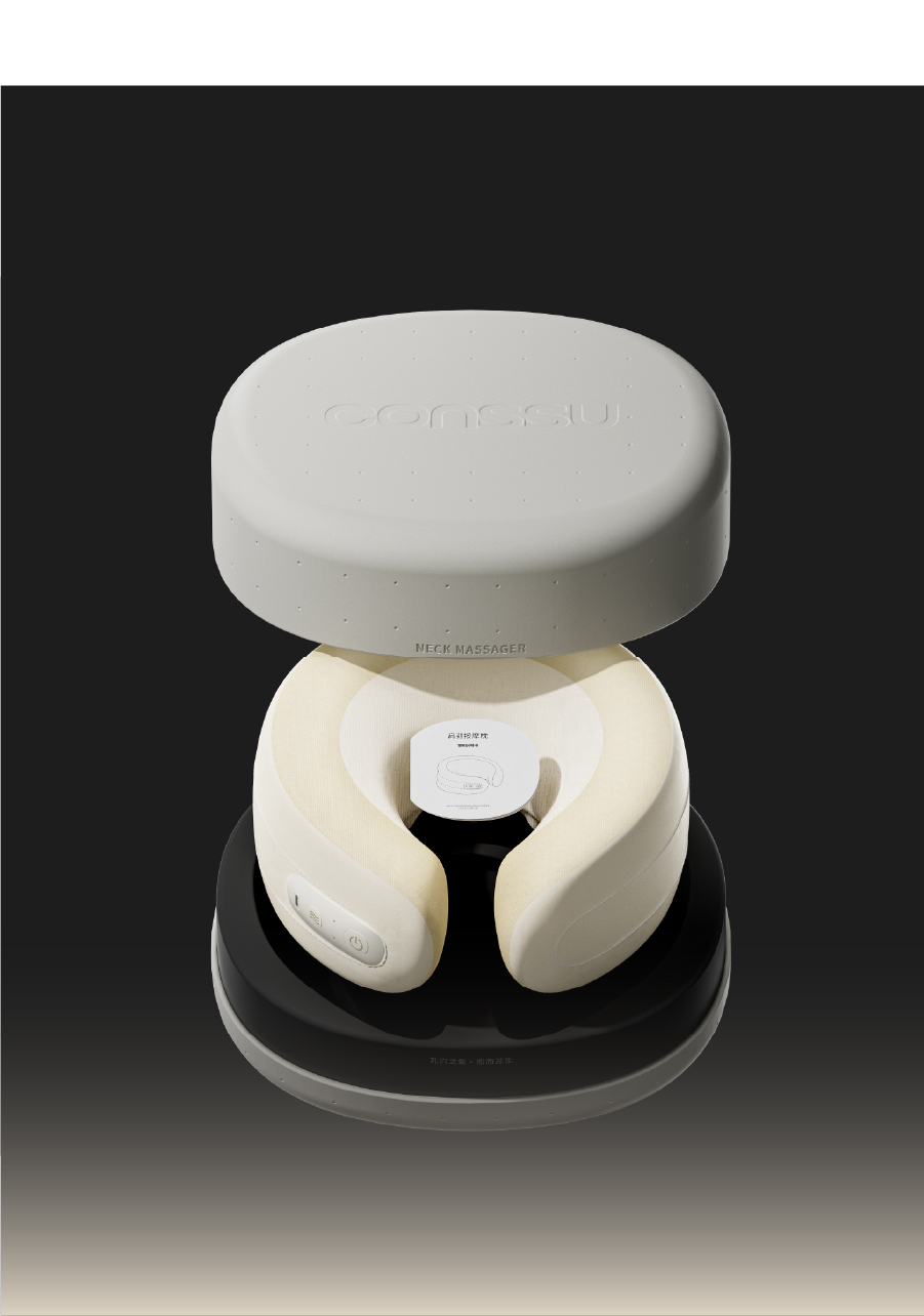 Brand design，product design，packing design，Whole case，Massage apparatus，Design aesthetics，