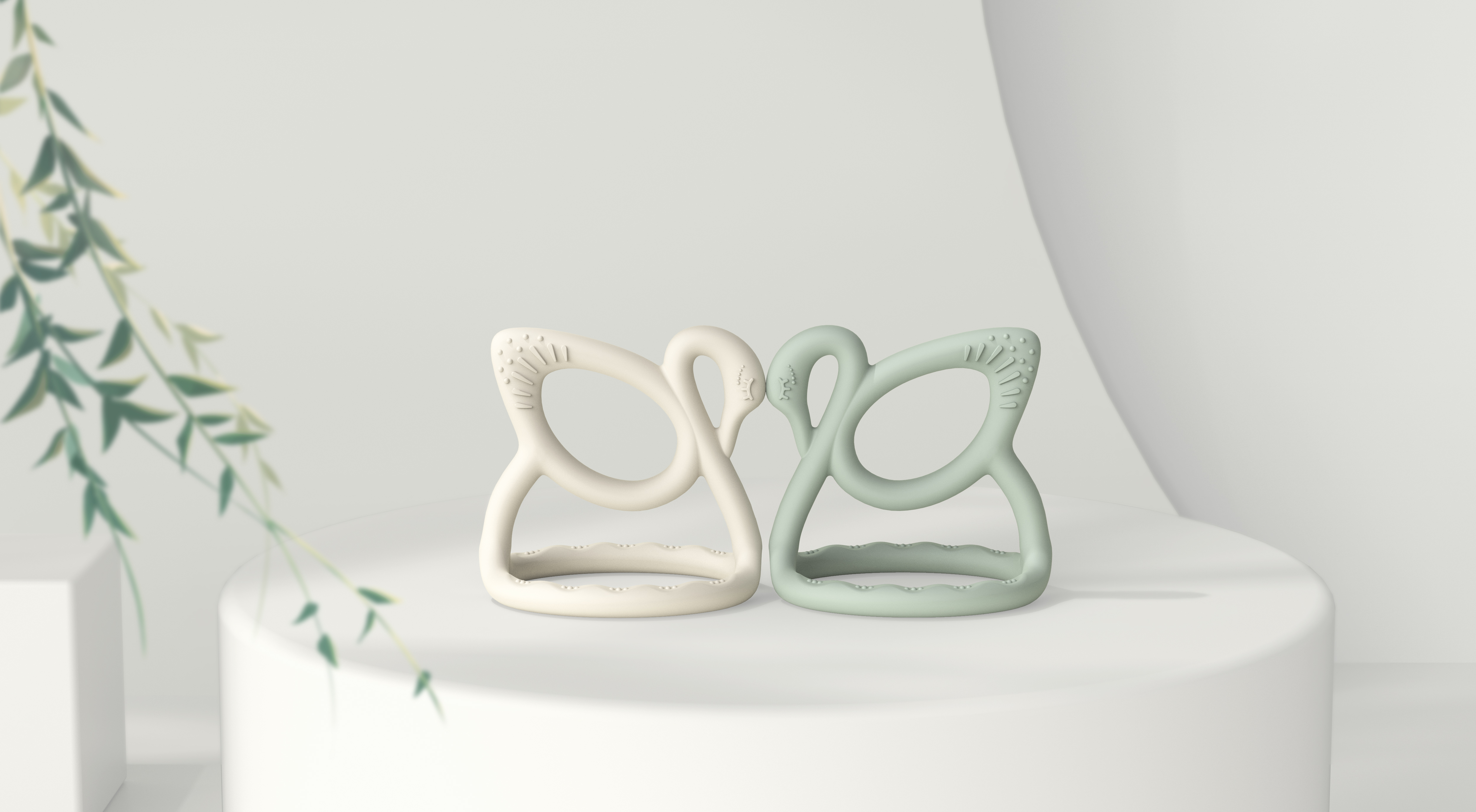 Maternal and infant products，Silicone Products ，Swan Tooth Gel，