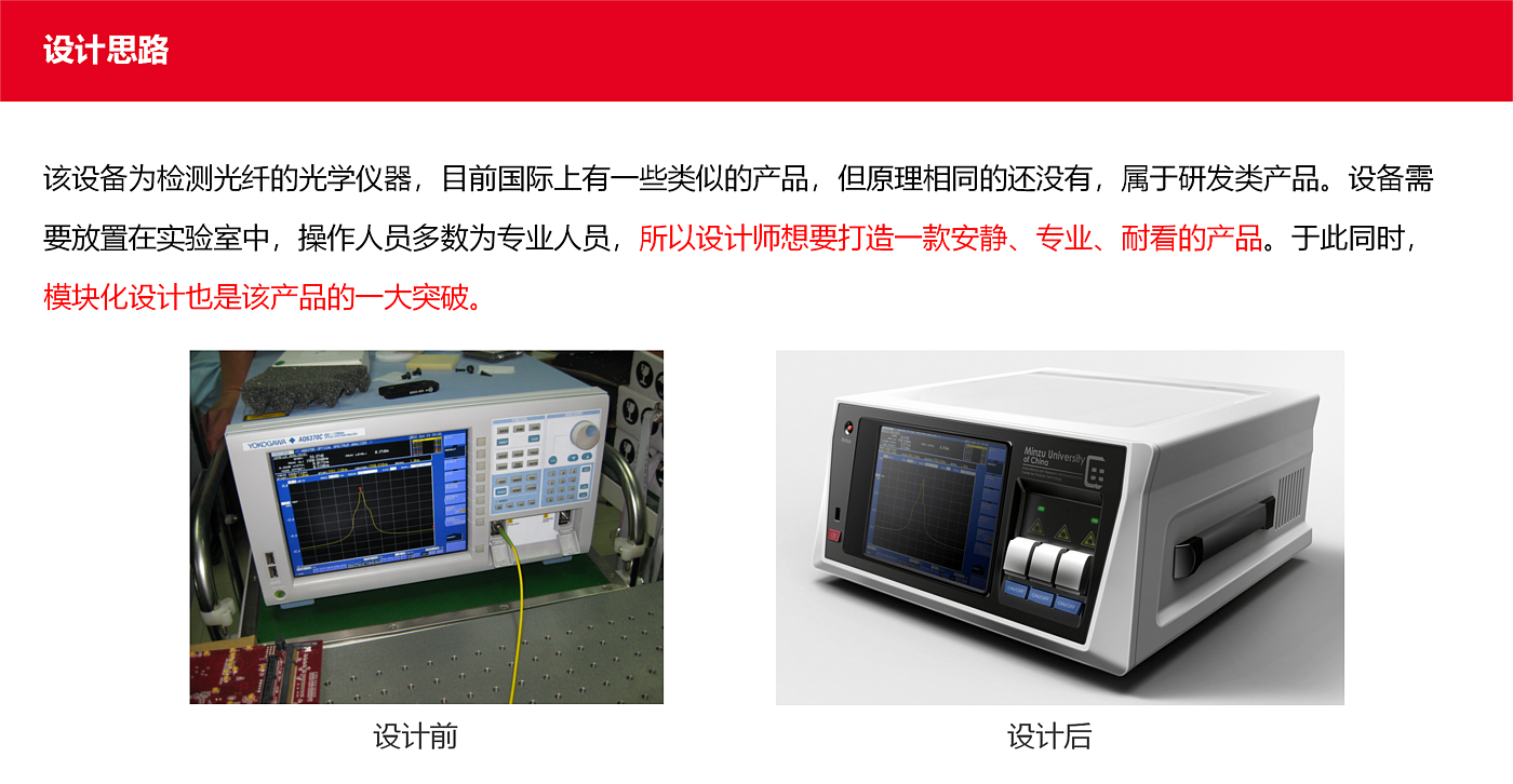 Modular design，optical instrument，visual segmentation，Laboratory supplies，