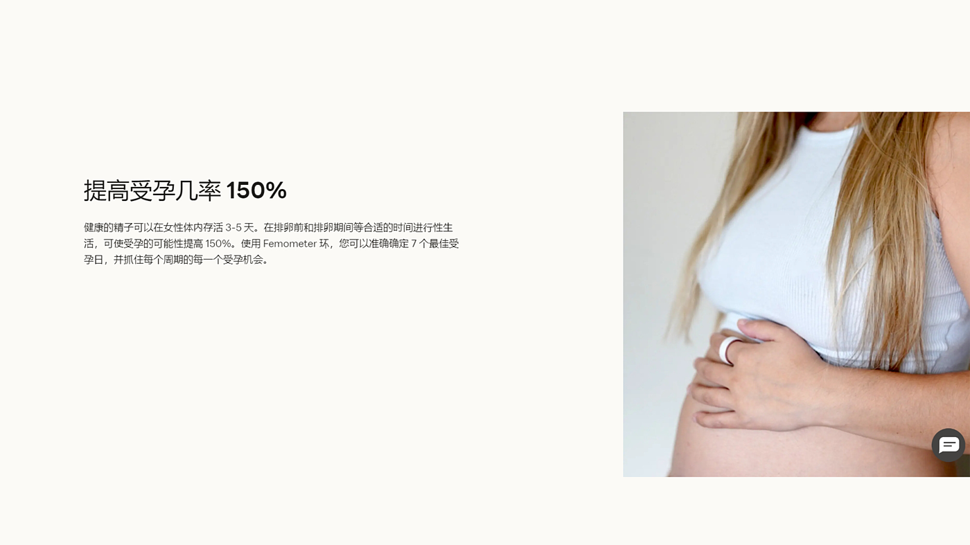 Temperature measurement and pregnancy preparation, smart wear，