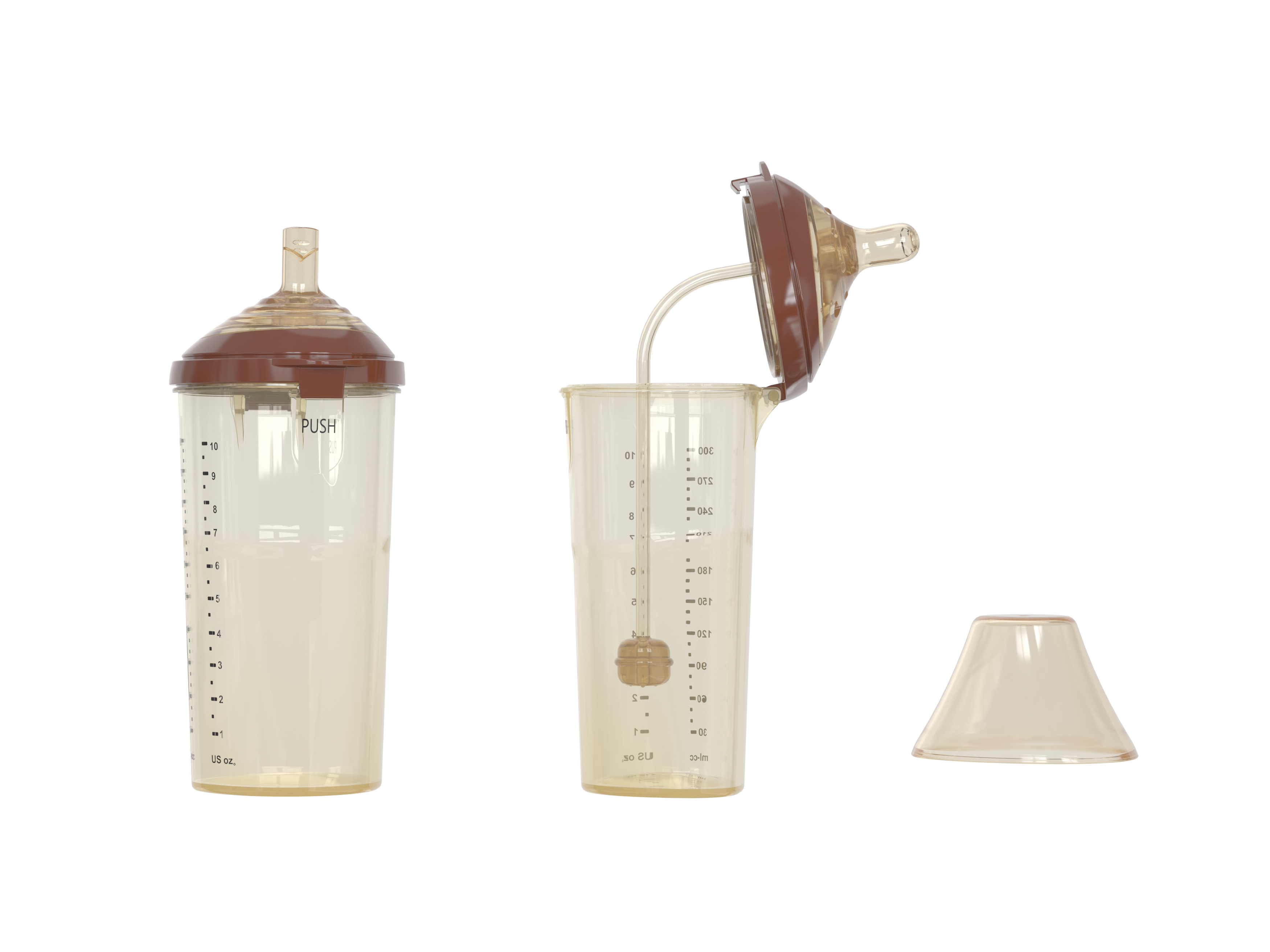 Mother and baby supplies bottle，