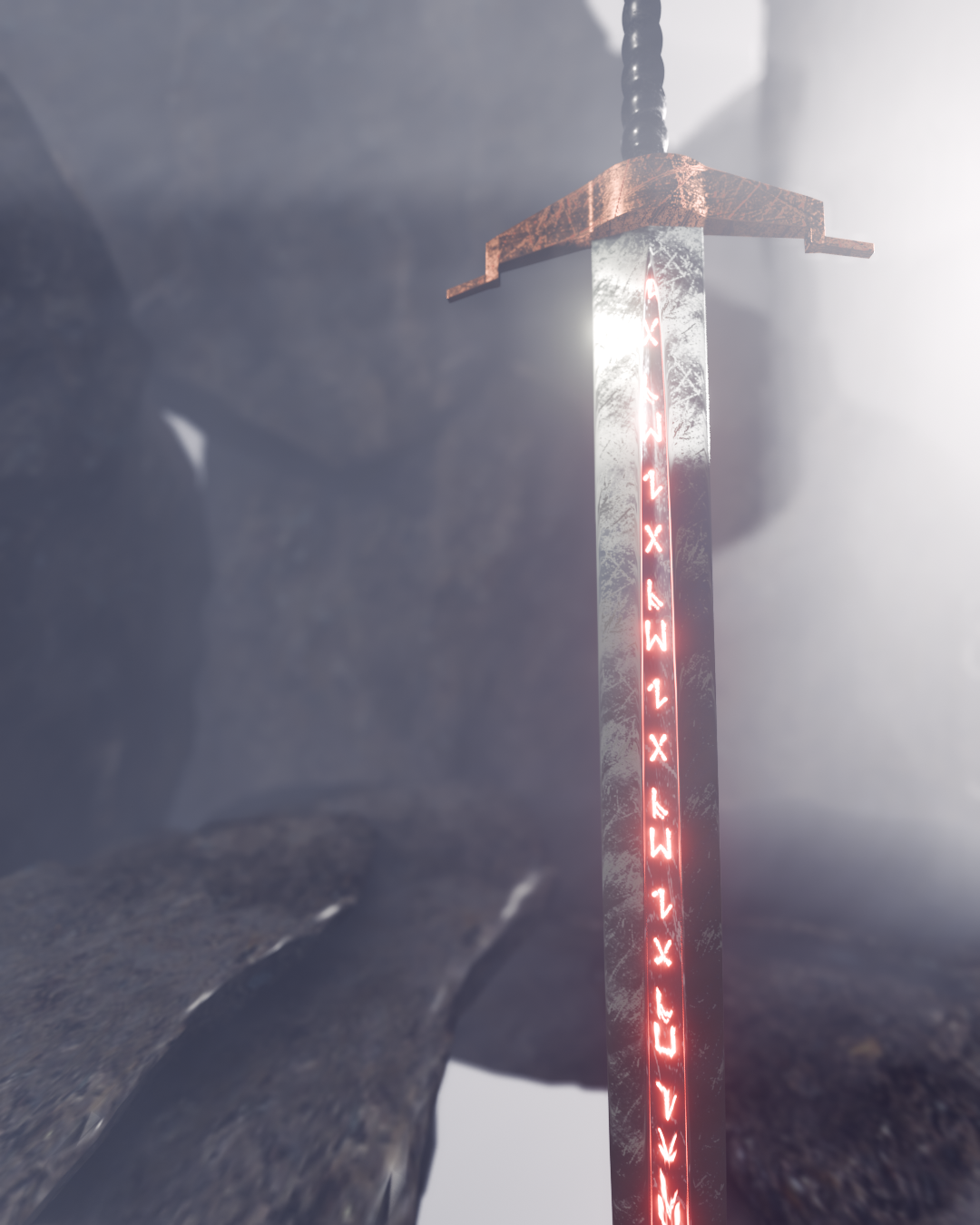 Render，modeling，