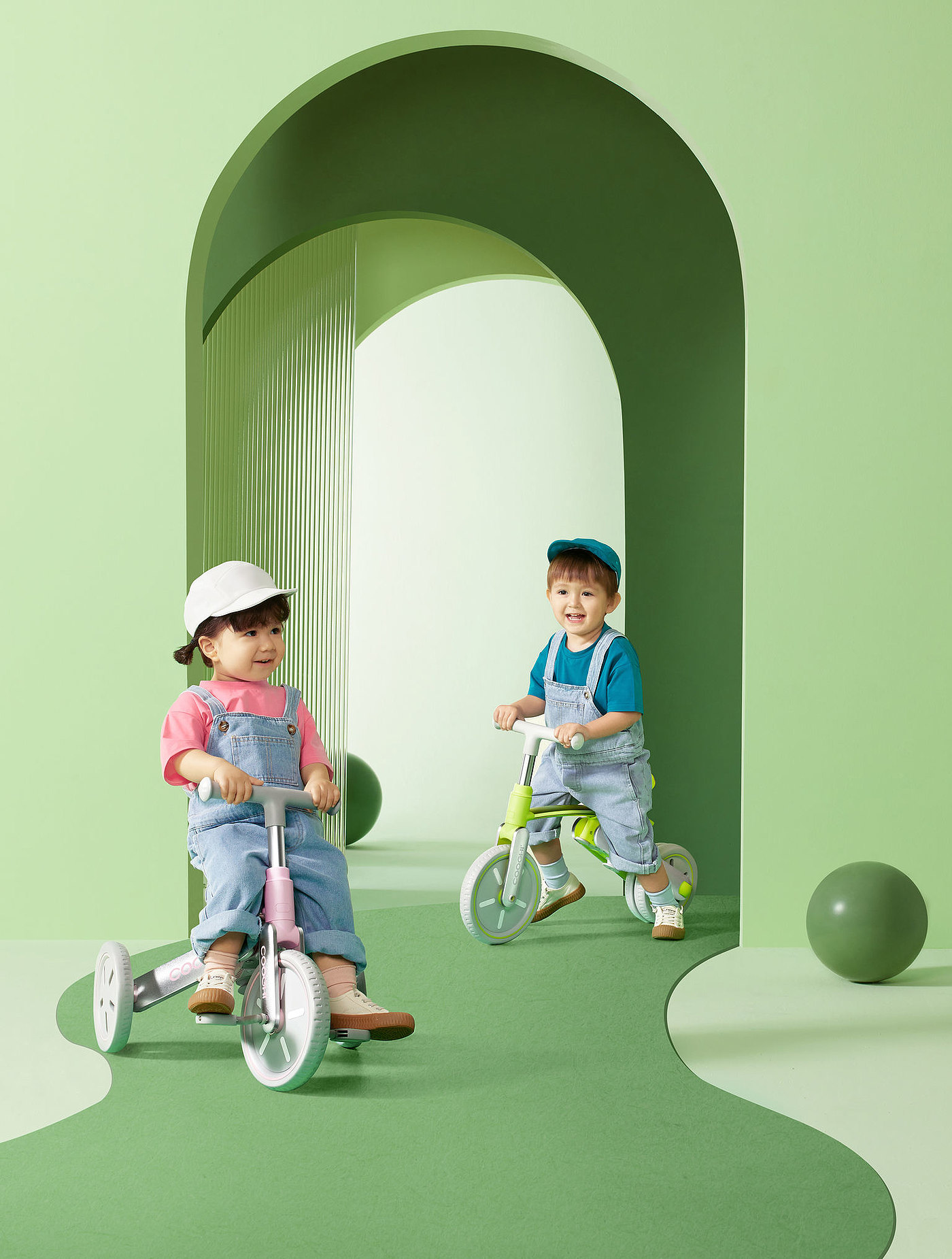 Children tricycle，Tricycle，If award winning works，German IF Award，Cool Ride，