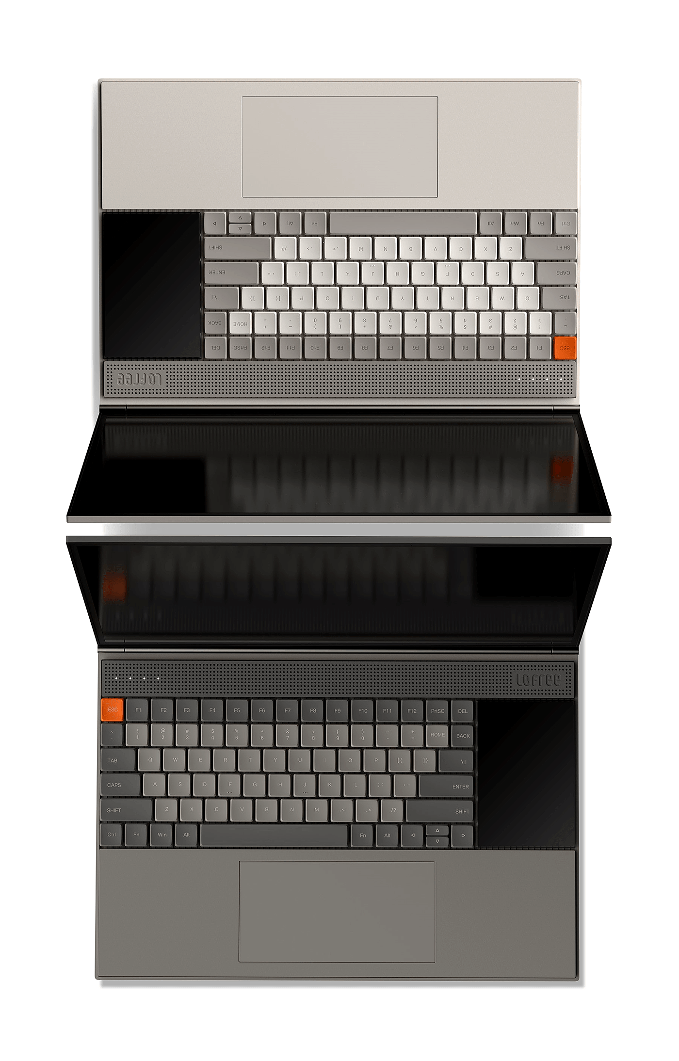 Lofree PBT，workstation，Notebook computer，industrial design，